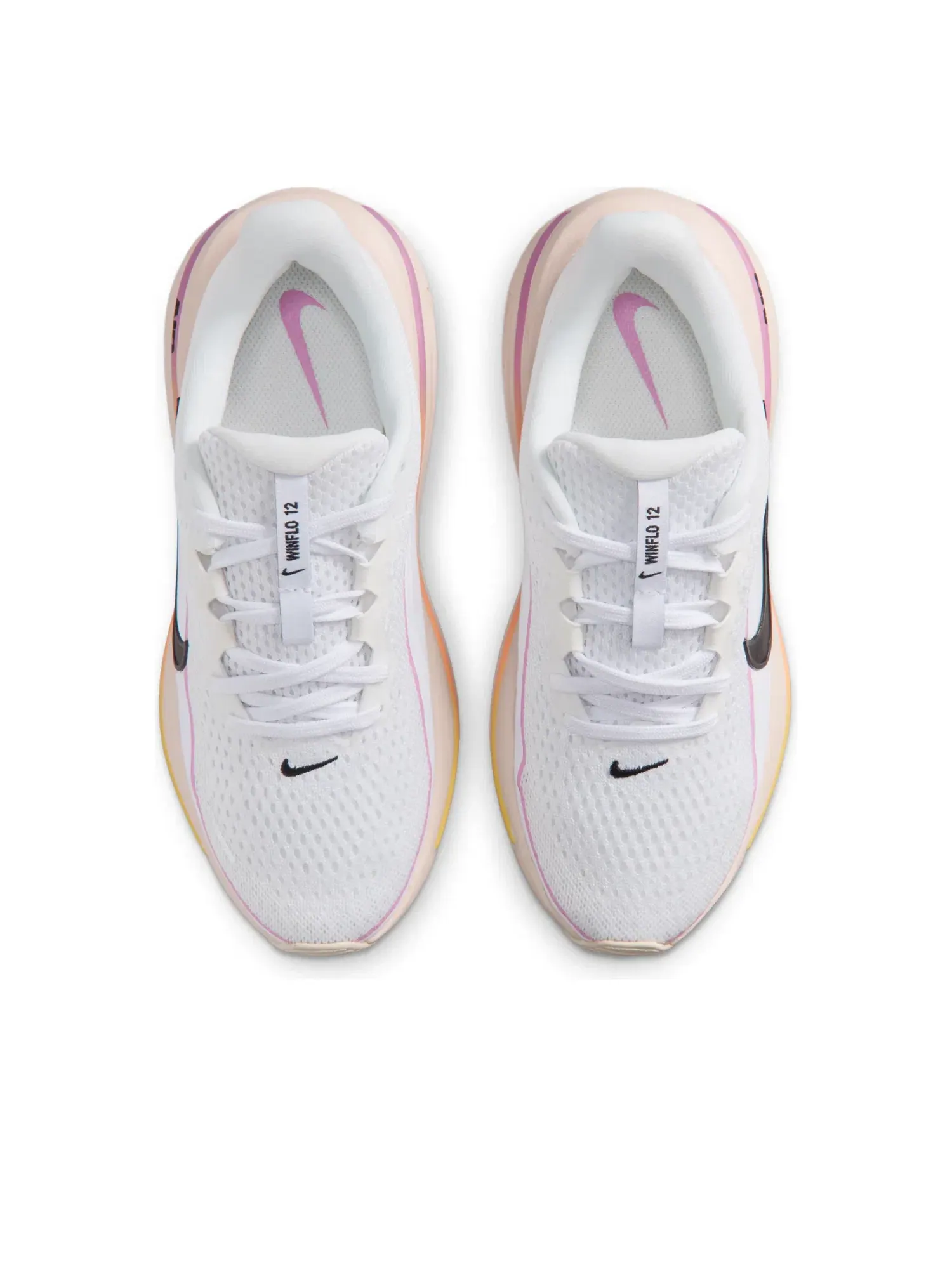 Детские кроссовки с шнуровкой Winflo 12 Nike — изображение 4 из 6, белый