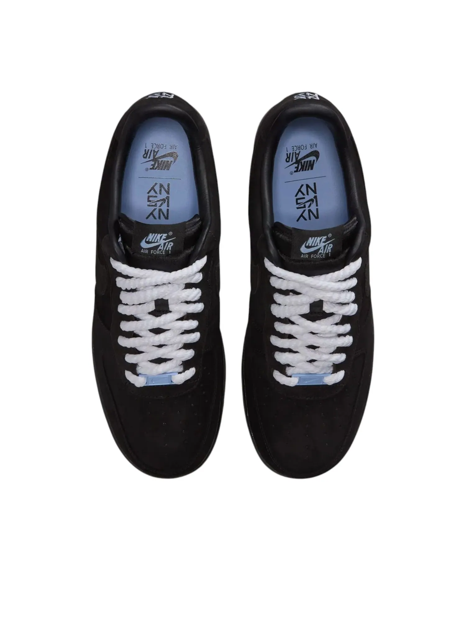 Кроссовки Nike x Ja Morant Air Force 1 Low 'Black Cobalt' — изображение 2 из 5, черный