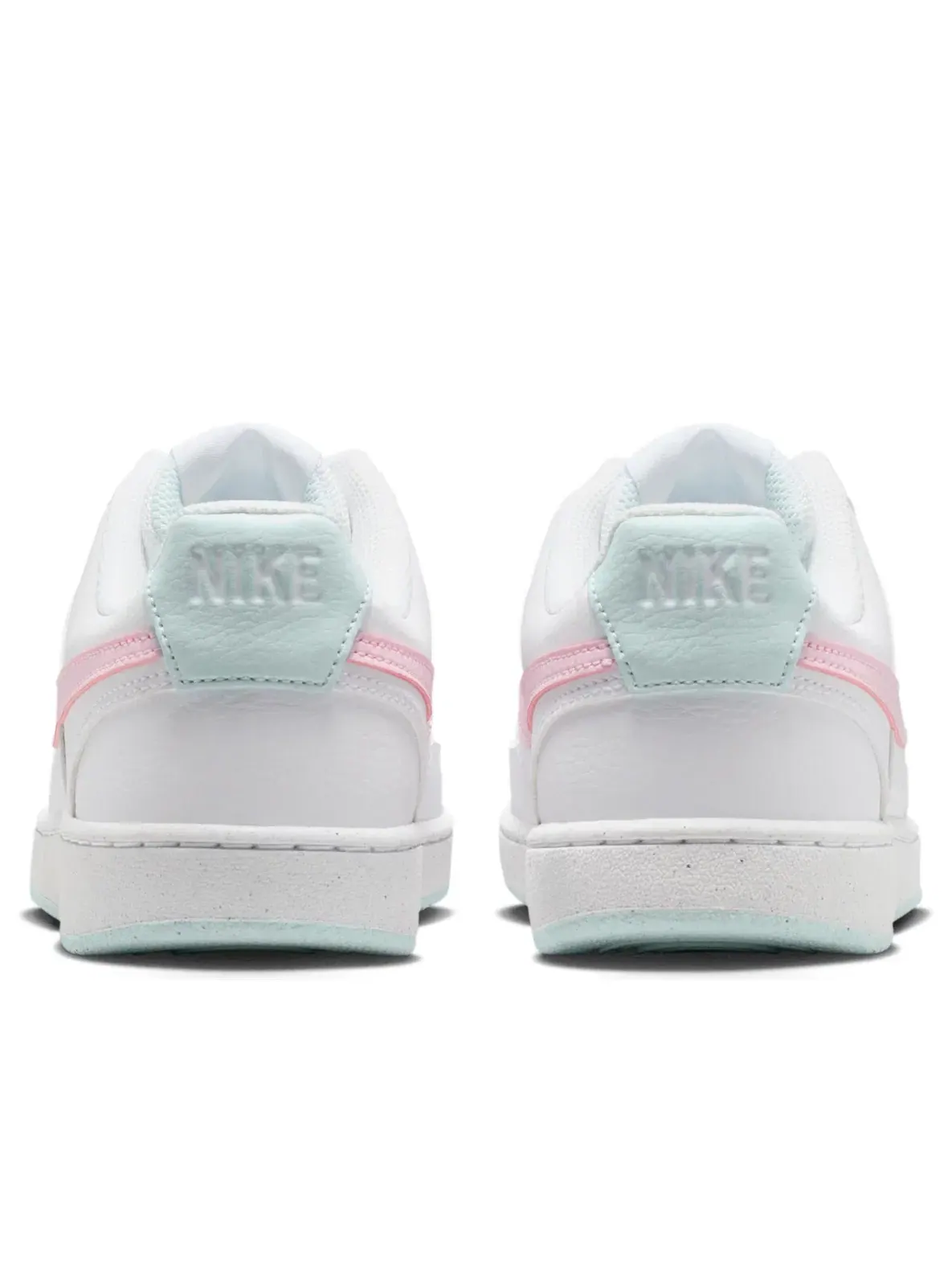 Женские кроссовки с низким верхом Nike Court Vision Low Next Nature 'White Pink' — изображение 3 из 6, белый