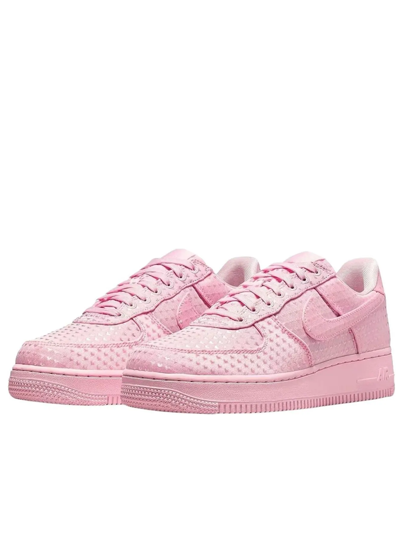 (WMNS) Nike Air Force 1 Low 'Valentine's Day Pink Foam' 2026 — изображение 2 из 5, розовый/черный