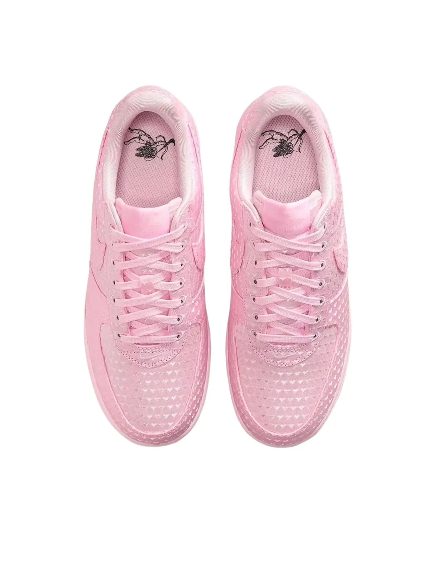 (WMNS) Nike Air Force 1 Low 'Valentine's Day Pink Foam' 2026 — изображение 3 из 5, розовый/черный