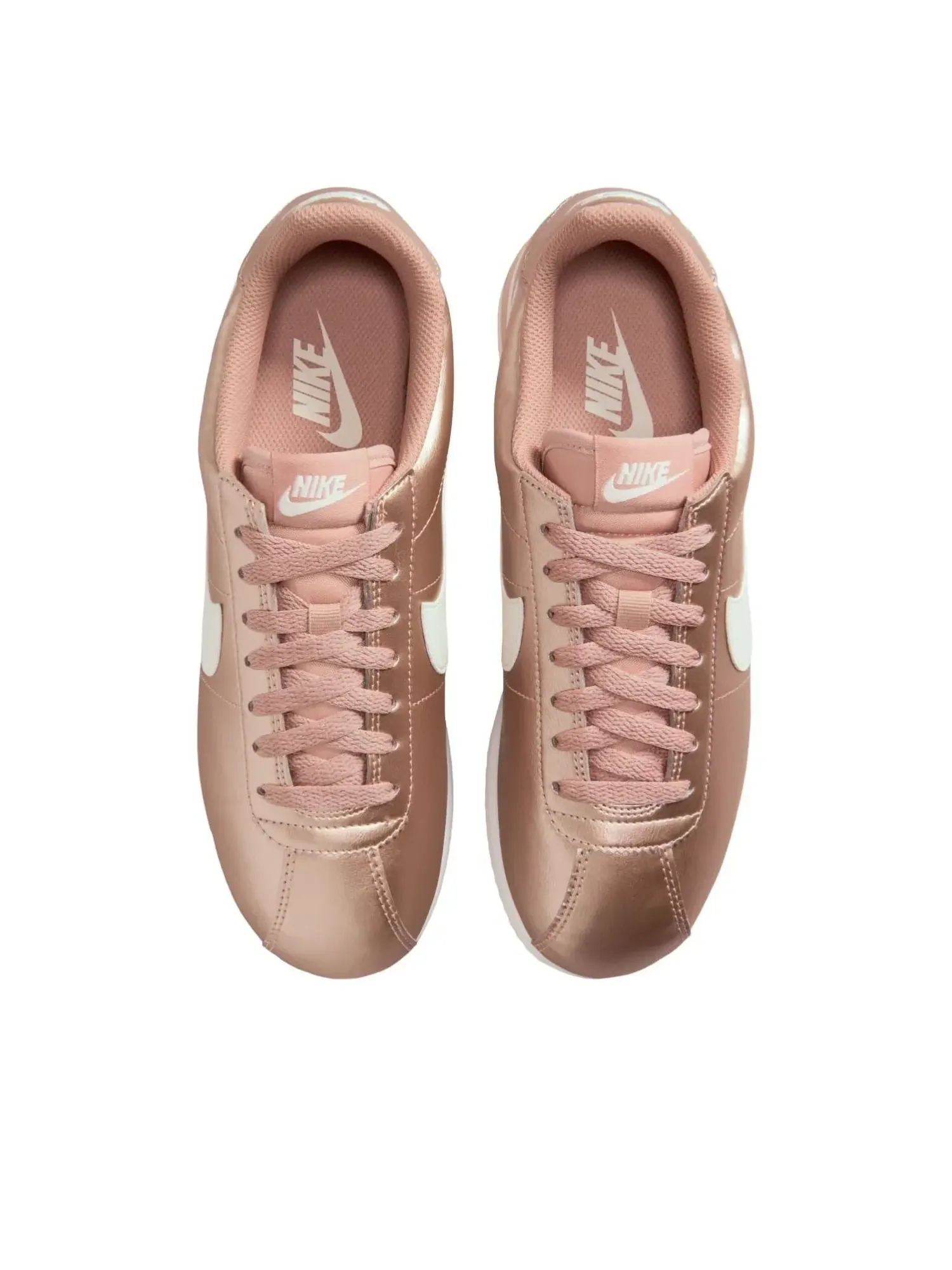 Кроссовки (WMNS) Nike Cortez 'Metallic Red Bronze' — изображение 2 из 6, розовый