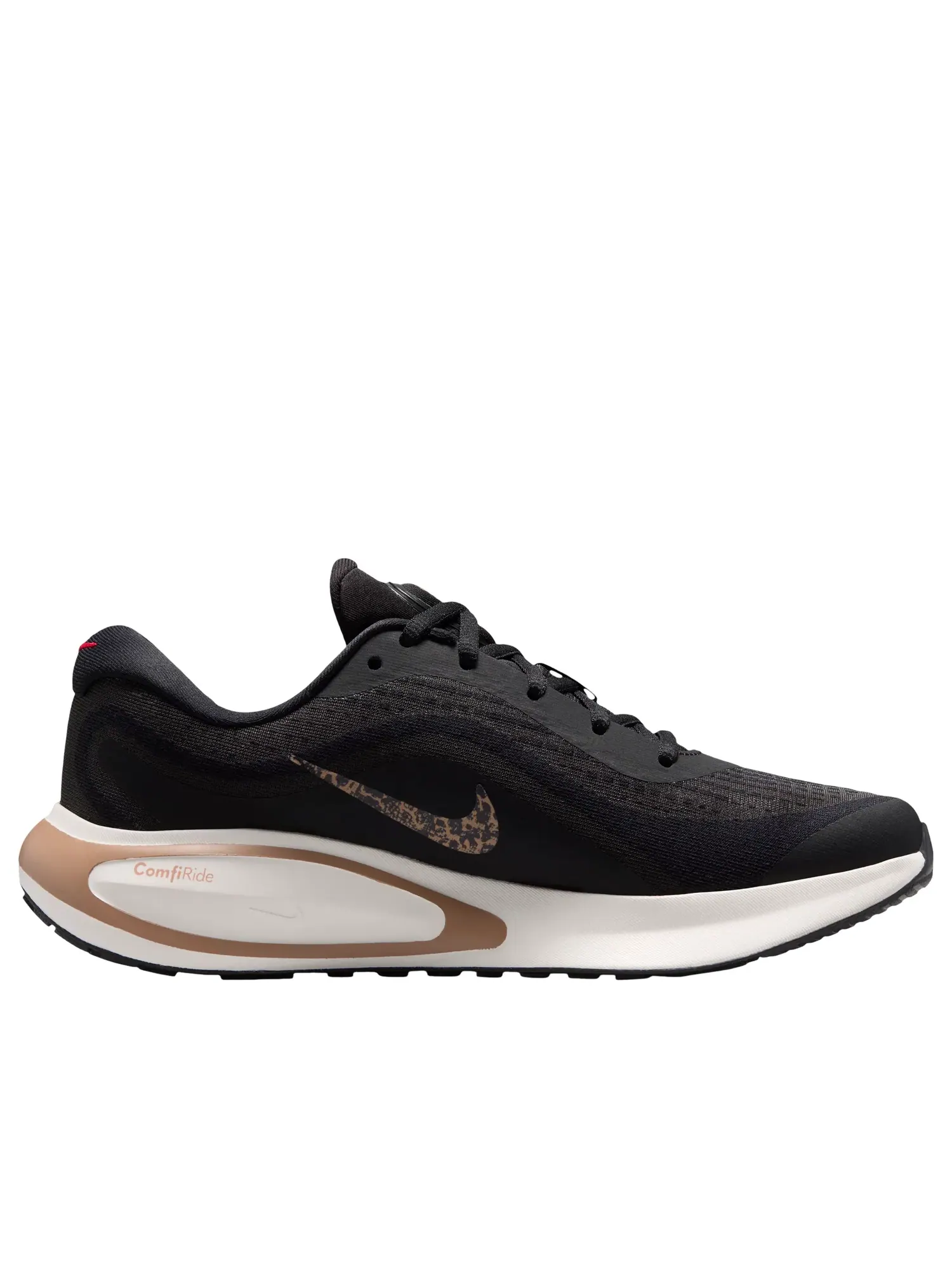 Женские кроссовки для бега с шнуровкой Journey Run Nike — изображение 2 из 7, черный