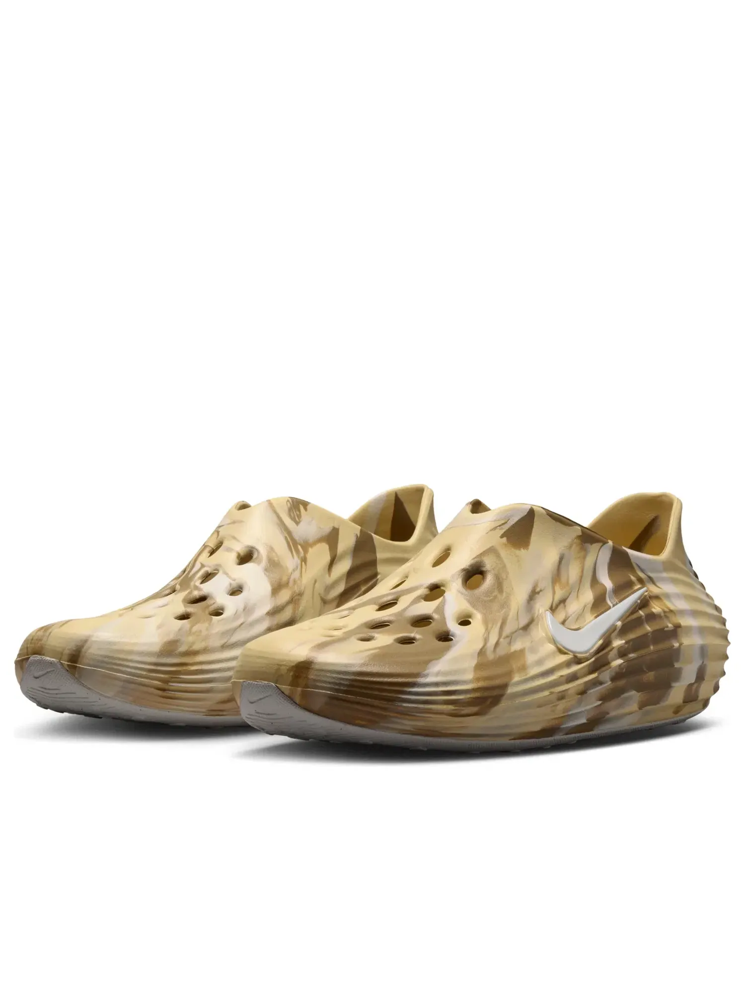 Мужские сандалии с закрытым носком ReactX Rejuven8 Camo Nike — изображение 5 из 7, бежевый
