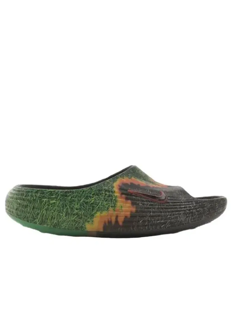 Шлепанцы Nike x Swoosh ReactX Rejuven8 Slide 'Touch Grass' IR0459-001 — изображение 6 из 6, черный