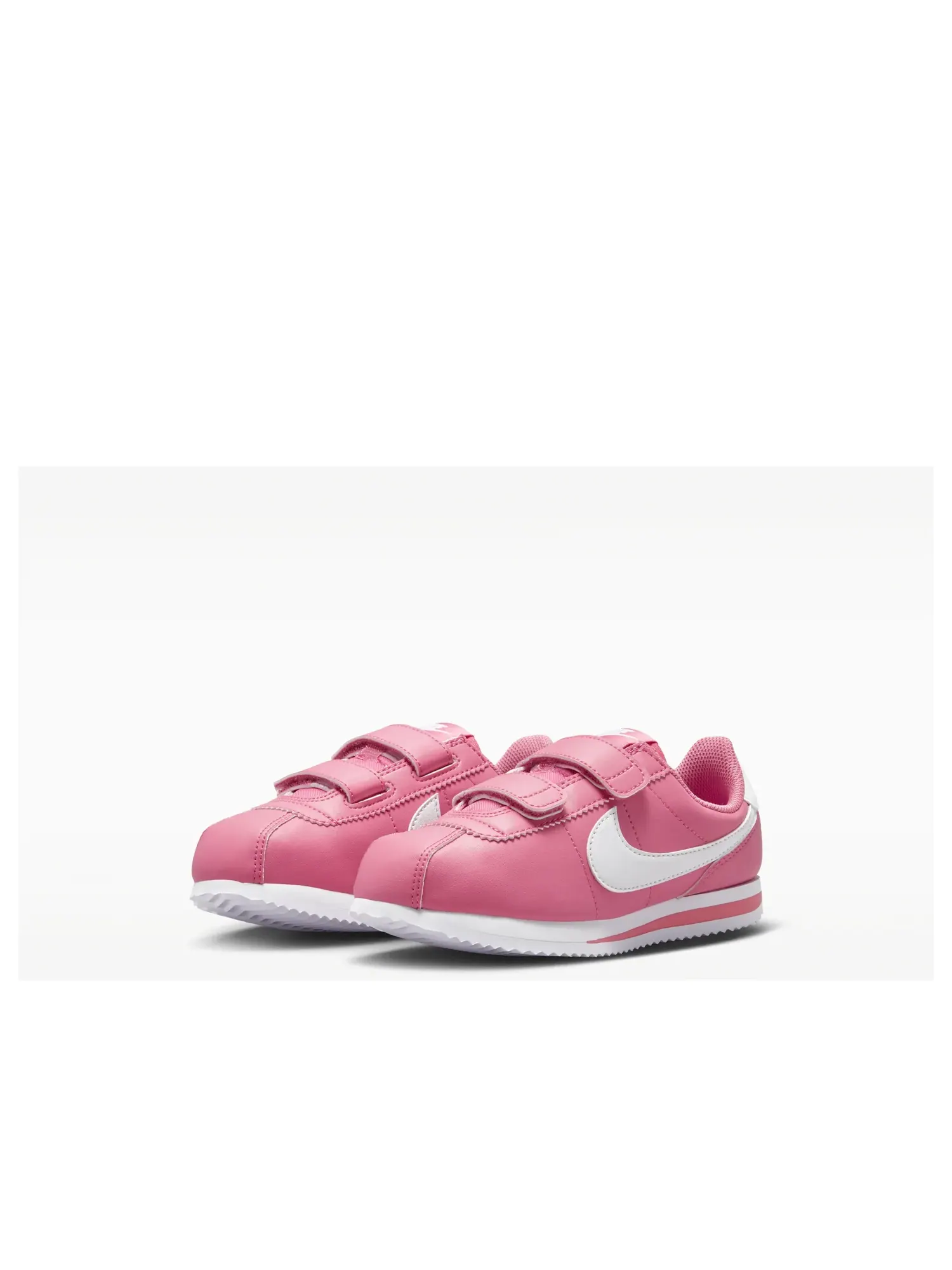 Кроссовки (PS) Nike Cortez 'Peony White' — изображение 4 из 6, розовый