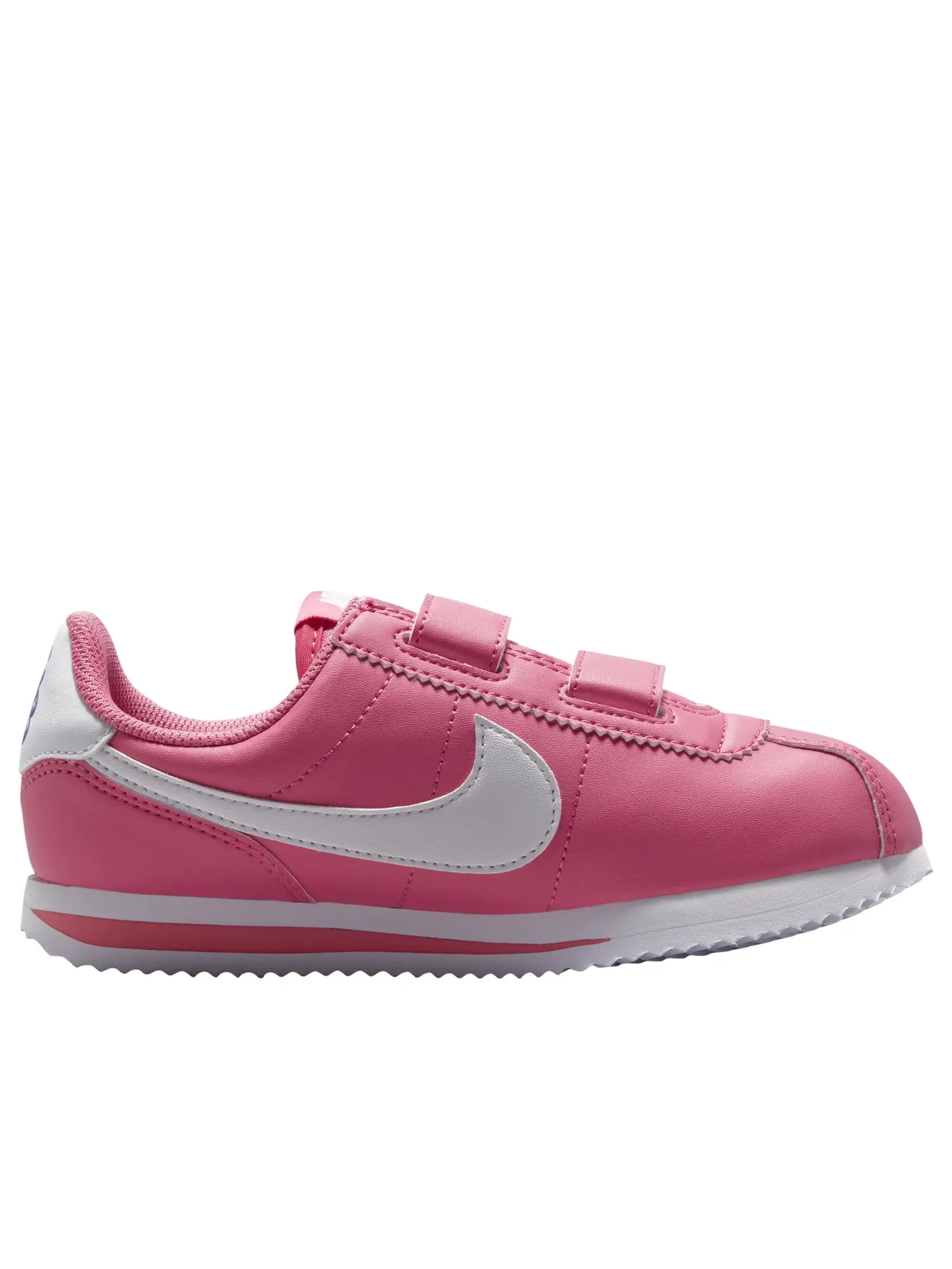 Кроссовки (PS) Nike Cortez 'Peony White' — изображение 6 из 6, розовый