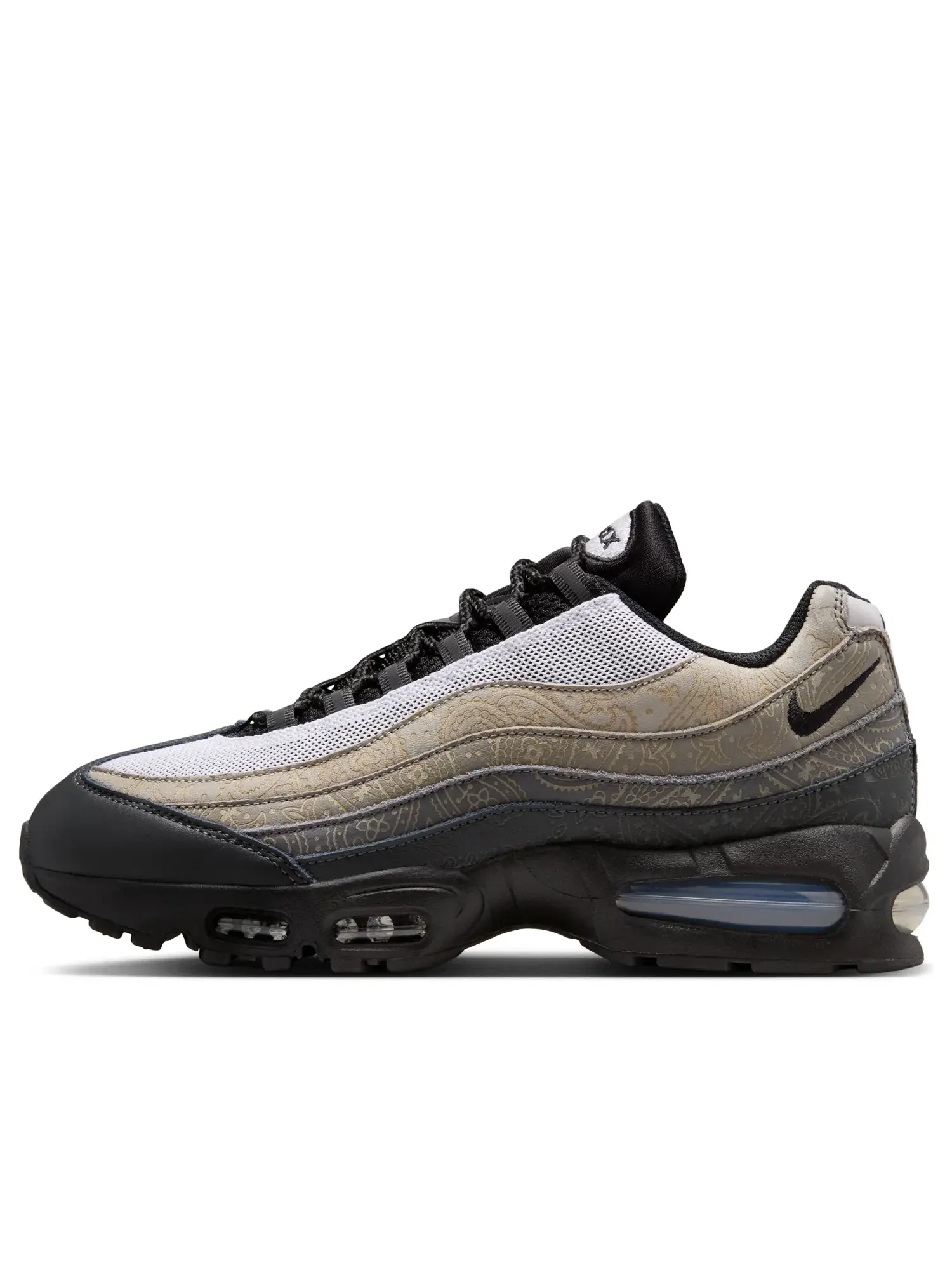 Кроссовки Nike Air Max 95 Big Bubble 'Pearl Grey Light Charcoal' IR0802-100 — изображение 1 из 6, бежевый