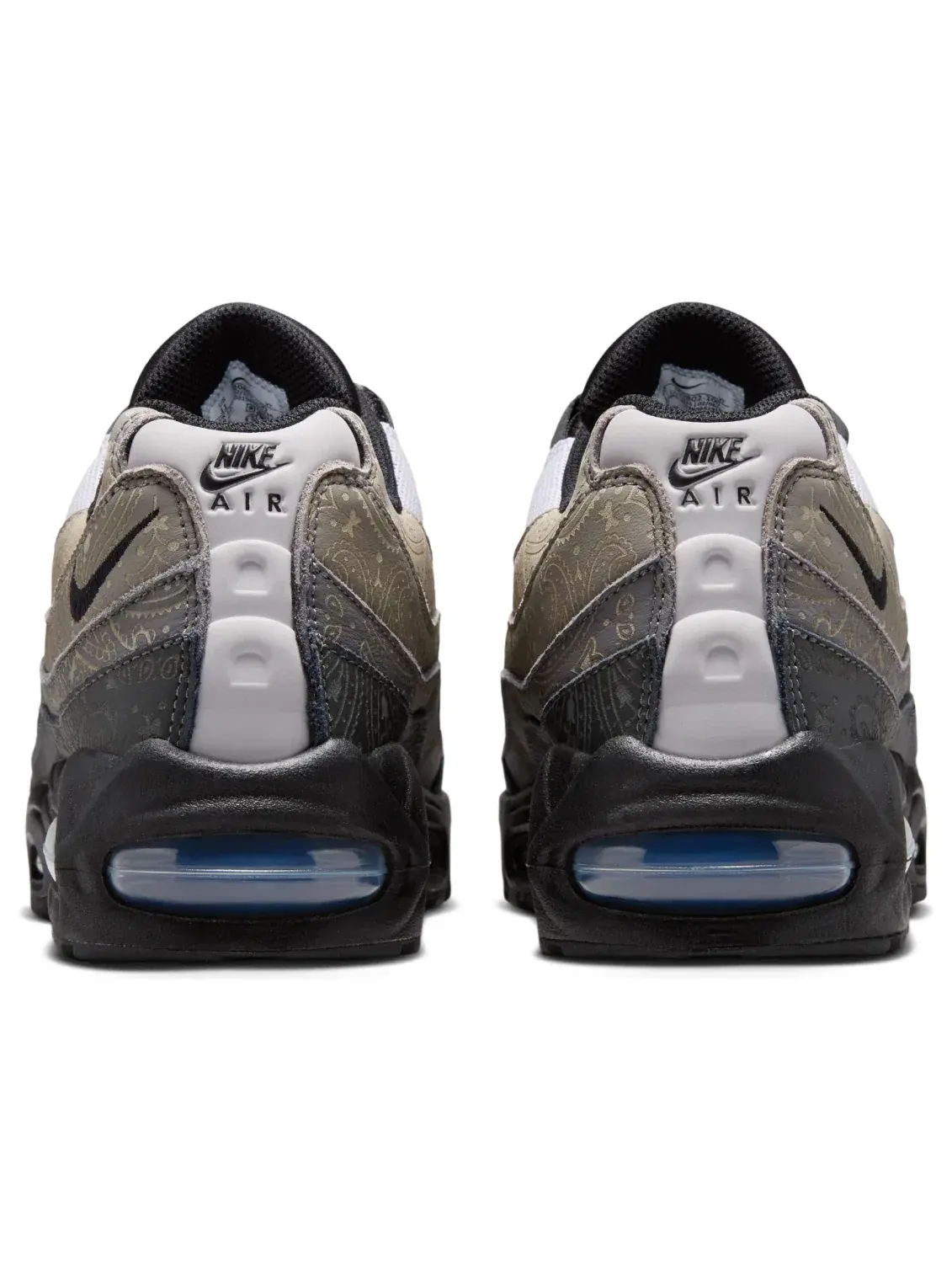 Кроссовки Nike Air Max 95 Big Bubble 'Pearl Grey Light Charcoal' IR0802-100 — изображение 5 из 6, бежевый