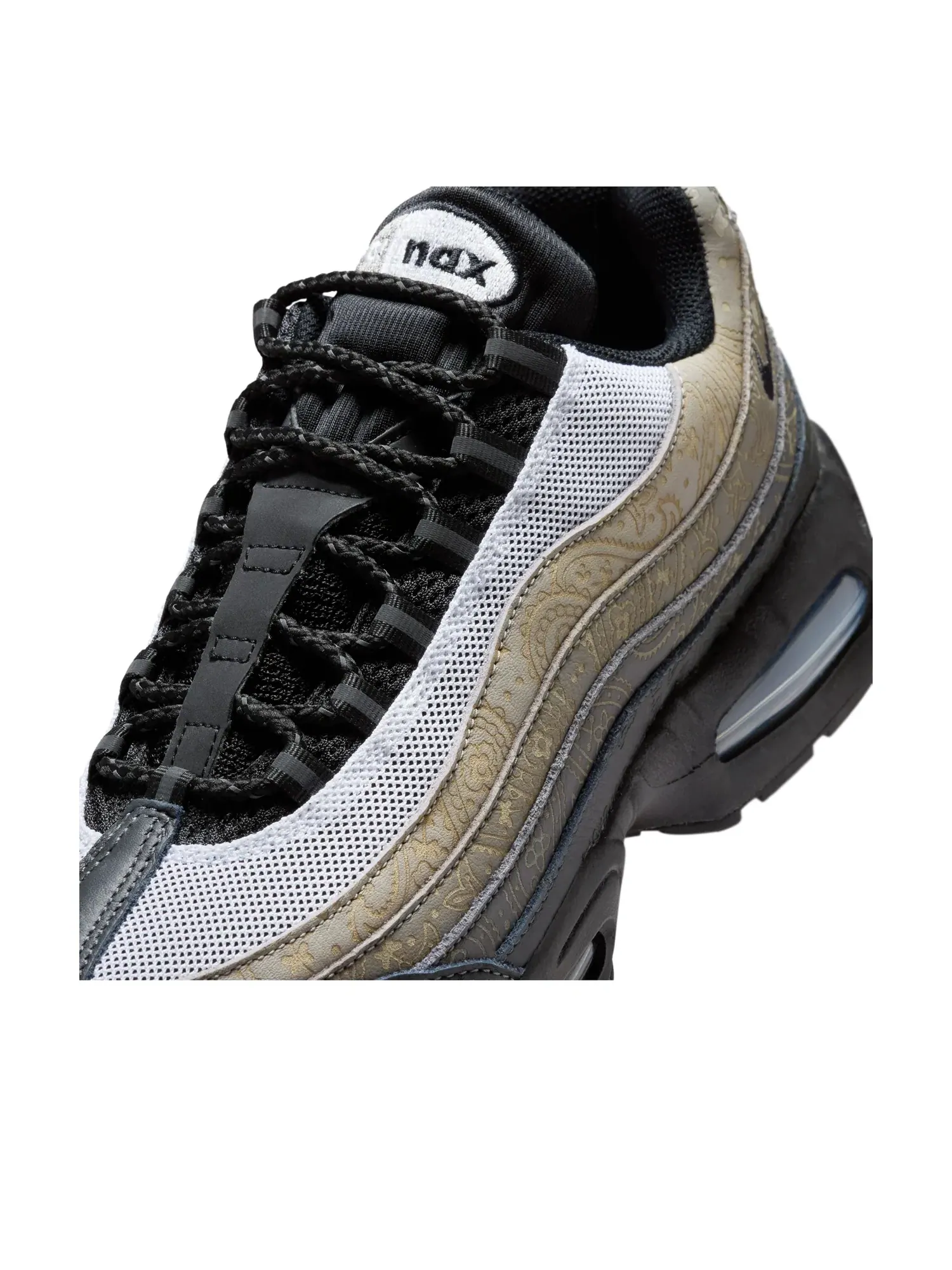Кроссовки Nike Air Max 95 Big Bubble 'Pearl Grey Light Charcoal' IR0802-100 — изображение 6 из 6, бежевый
