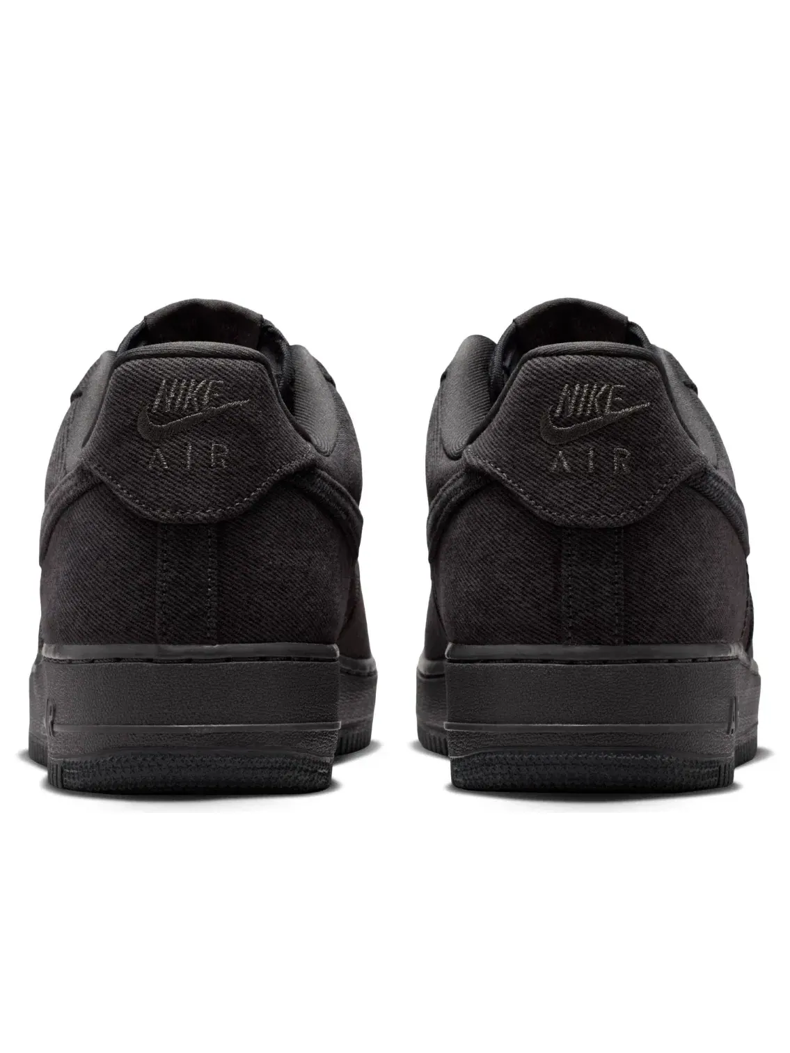 Мужские кроссовки с джинсовым верхом Nike Air Force 1 '07 LV8 'Anthracite Denim' — изображение 4 из 7, серый
