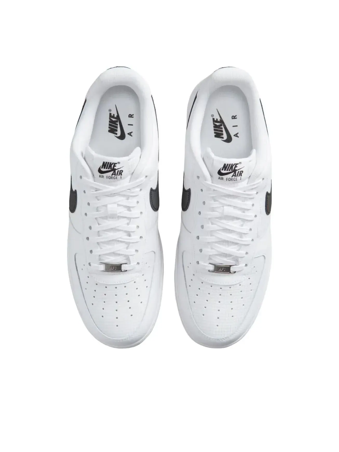 Кроссовки Nike Air Force 1 Low Tech 'White Black' — изображение 3 из 5, белый