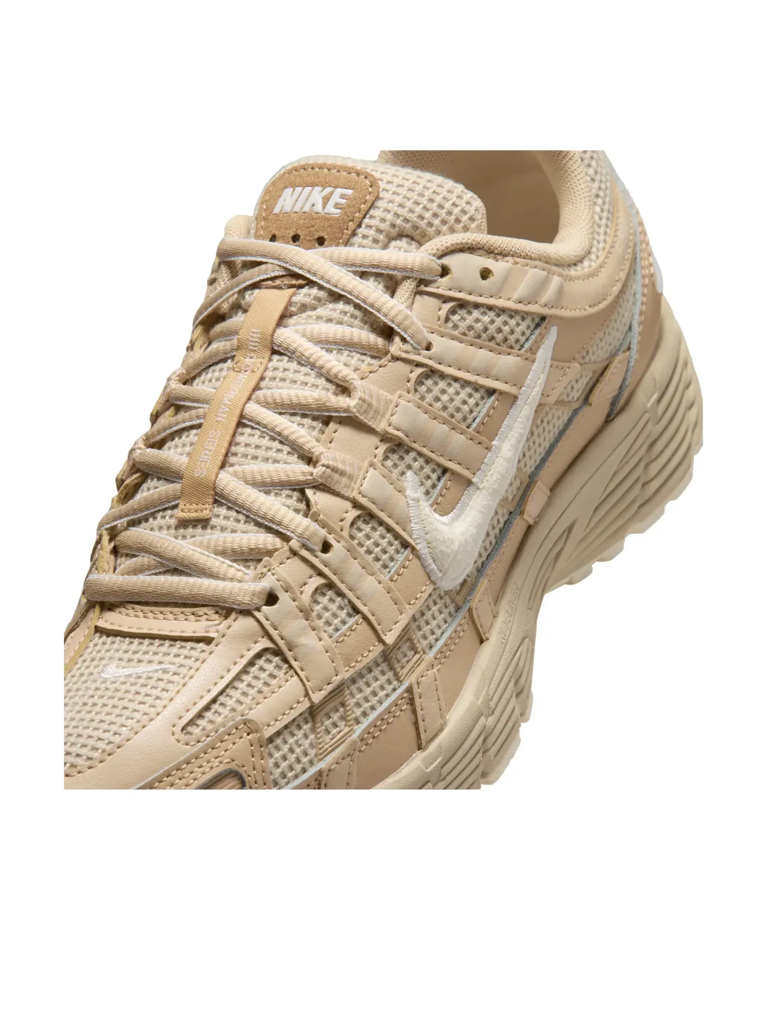 Кроссовки (WMNS) Nike P-6000 'Sanddrift Linen' — изображение 6 из 7, бежевый