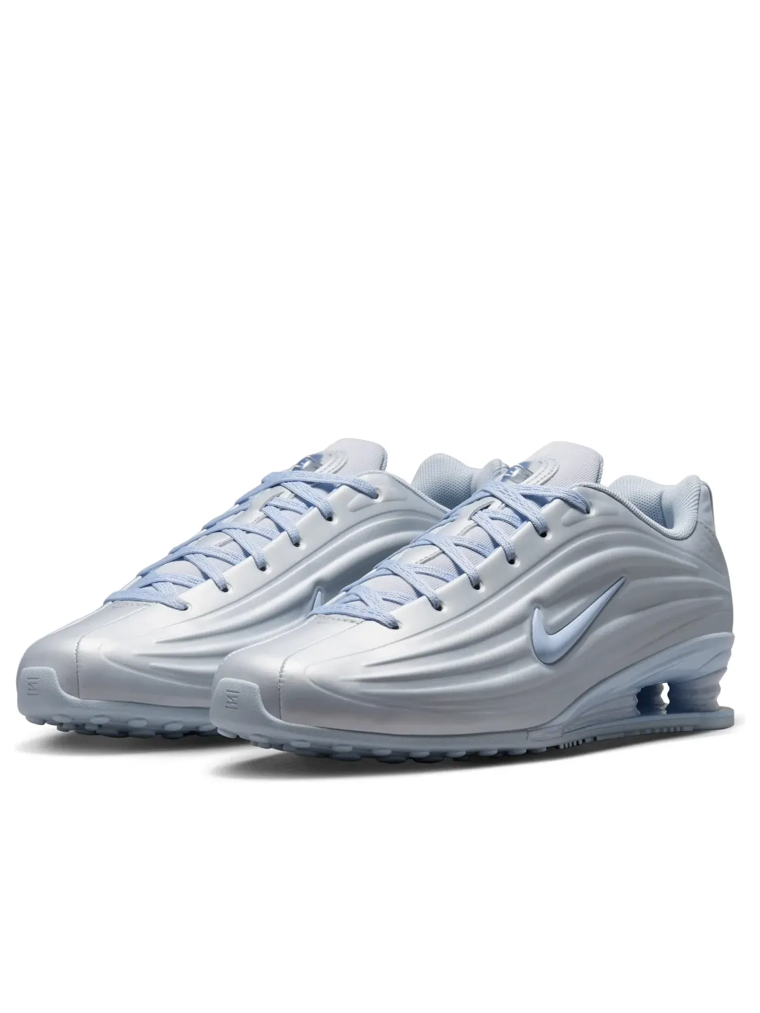 Женские кроссовки с шнуровкой Nike Shox Z — изображение 5 из 7, синий