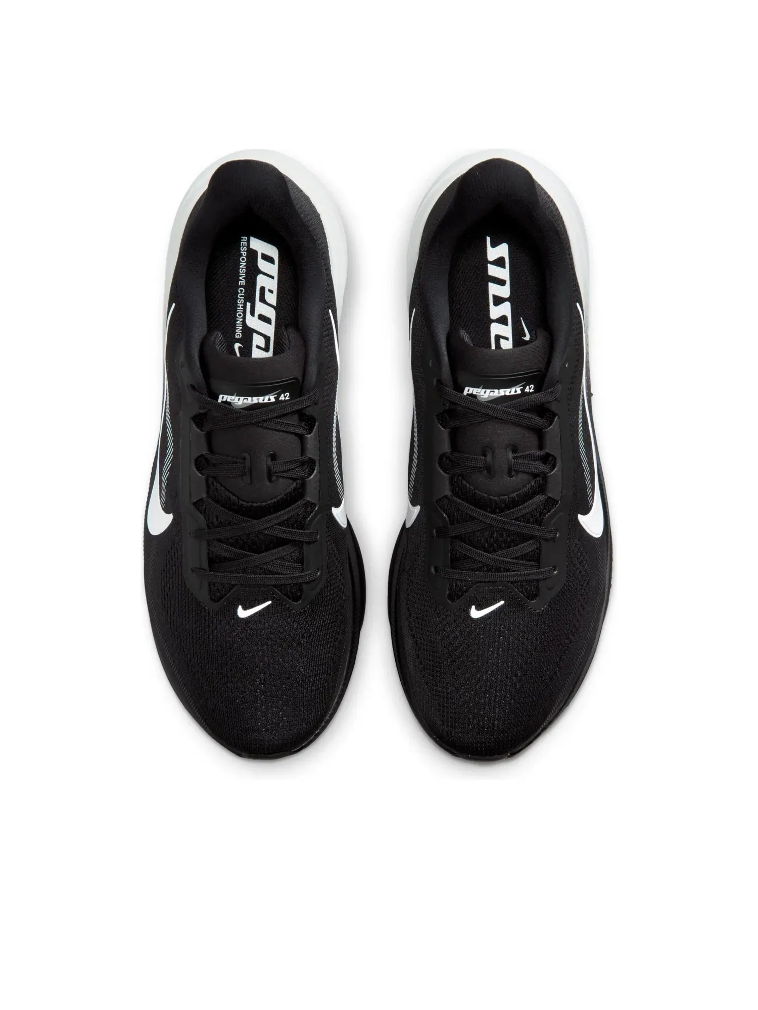Кроссовки Nike Air Zoom Pegasus 42 'Black Photon Dust White' IR1228-001 — изображение 3 из 7, черный