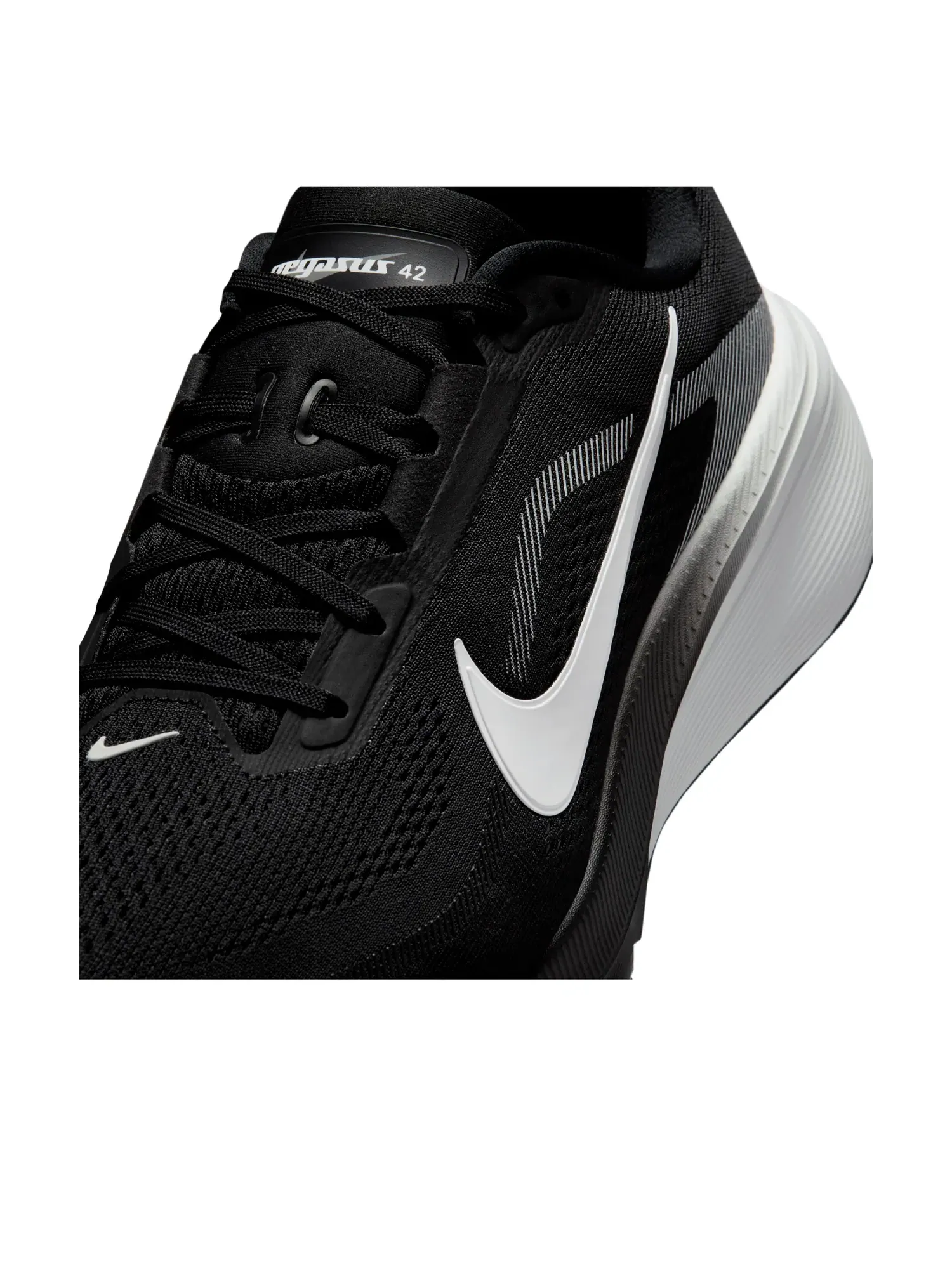 Кроссовки Nike Air Zoom Pegasus 42 'Black Photon Dust White' IR1228-001 — изображение 6 из 7, черный