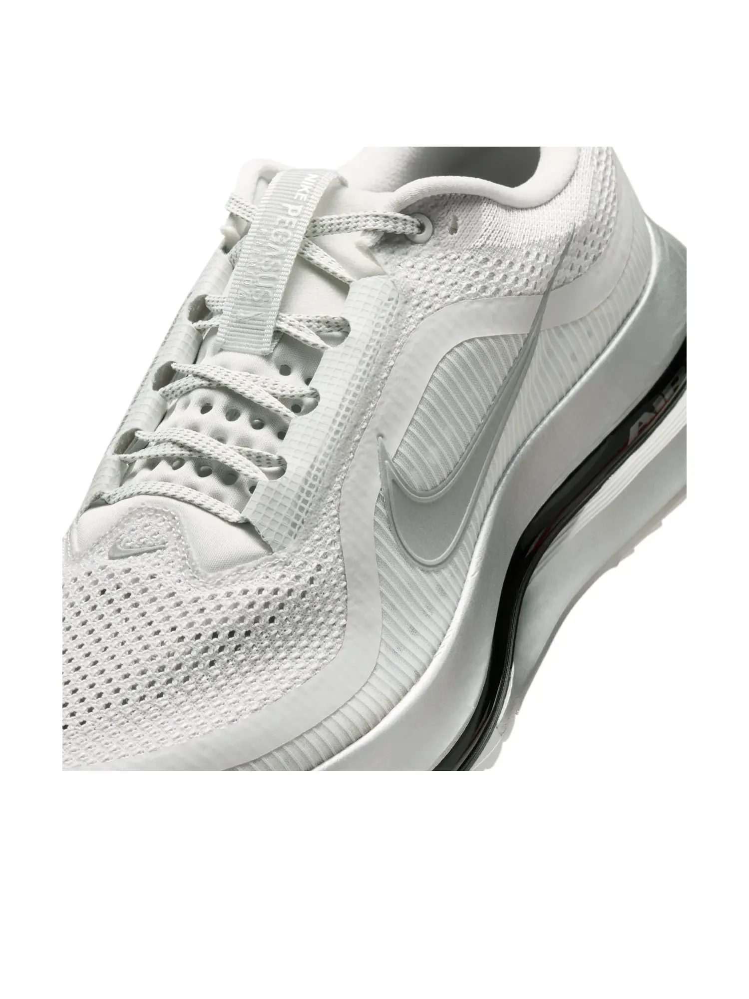Кроссовки Nike Pegasus Premium 'Photon Dust Silver Black' — изображение 5 из 6, серебряный