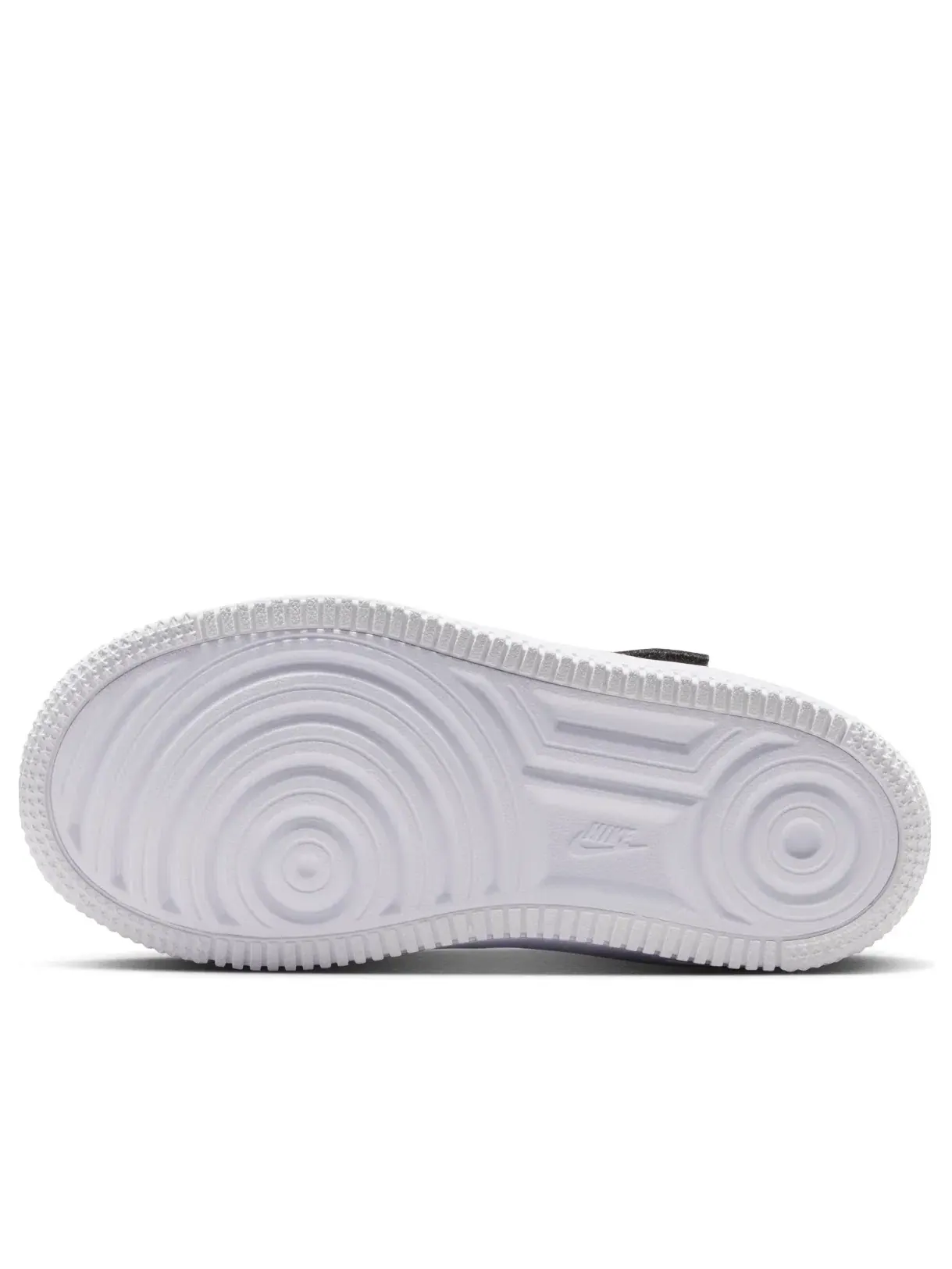 Детские кроссовки с шнуровкой Nike Air Force 1 Low Black White — изображение 5 из 6, черный