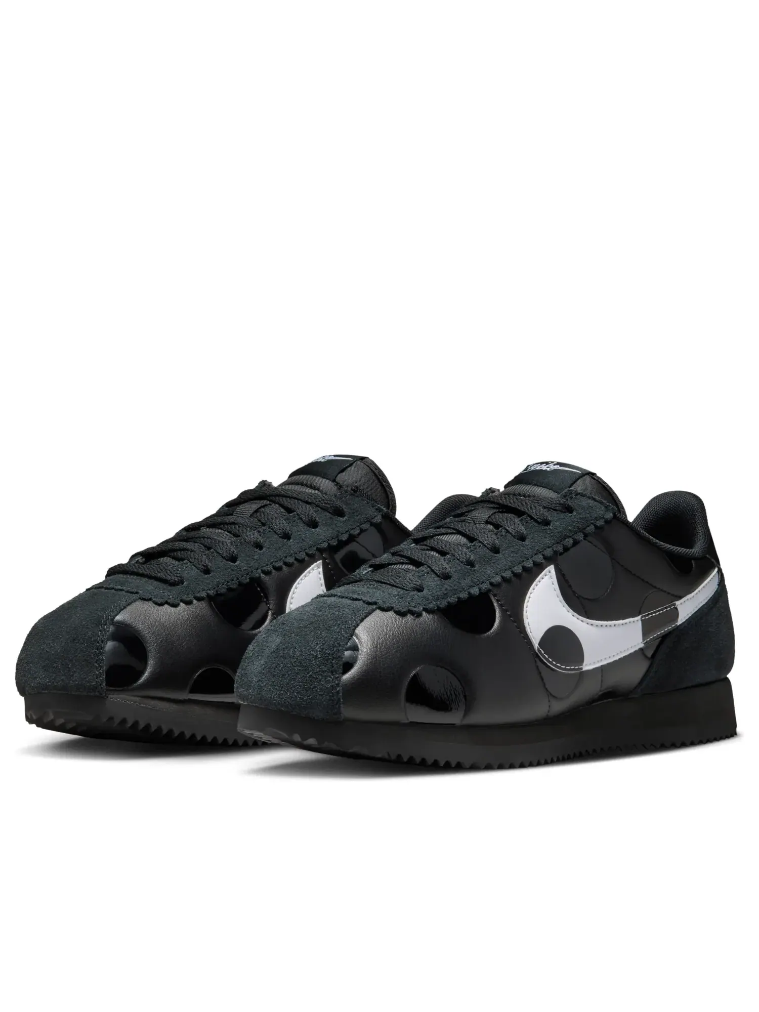Кроссовки Nike Cortez 'Polka Dots - Black White' IR1332-001 — изображение 5 из 7, черный