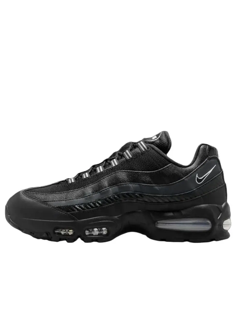 Кроссовки Nike Air Max 95 'Black Metallic Silver' — изображение 1 из 5, черный