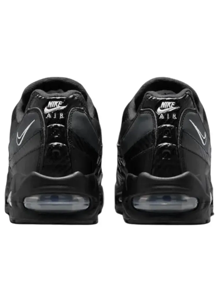 Кроссовки Nike Air Max 95 'Black Metallic Silver' — изображение 5 из 5, черный