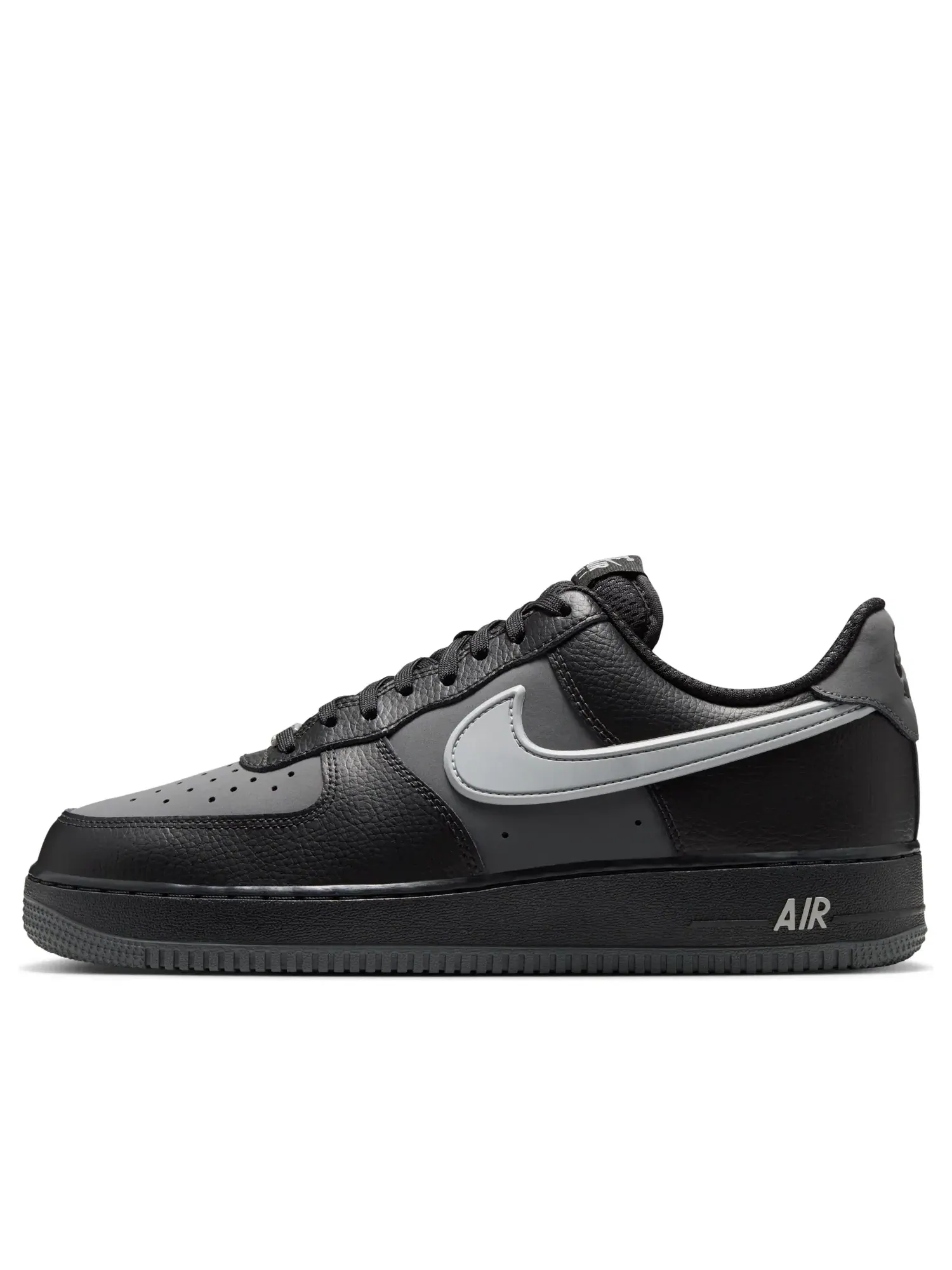Кроссовки Nike Air Force 1 '07 LV8 'Black Light Smoke Grey' IR1475-010 — изображение 1 из 7, черный