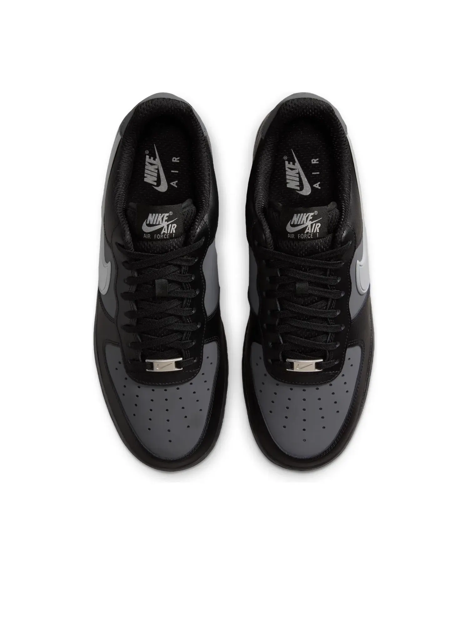 Кроссовки Nike Air Force 1 '07 LV8 'Black Light Smoke Grey' IR1475-010 — изображение 3 из 7, черный