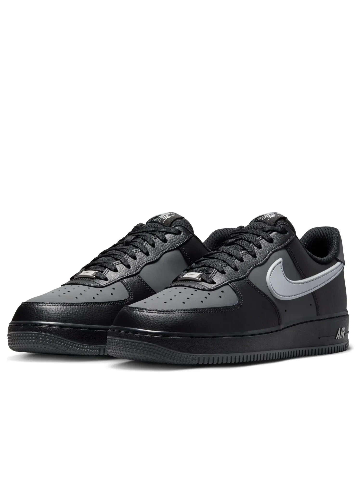 Кроссовки Nike Air Force 1 '07 LV8 'Black Light Smoke Grey' IR1475-010 — изображение 5 из 7, черный