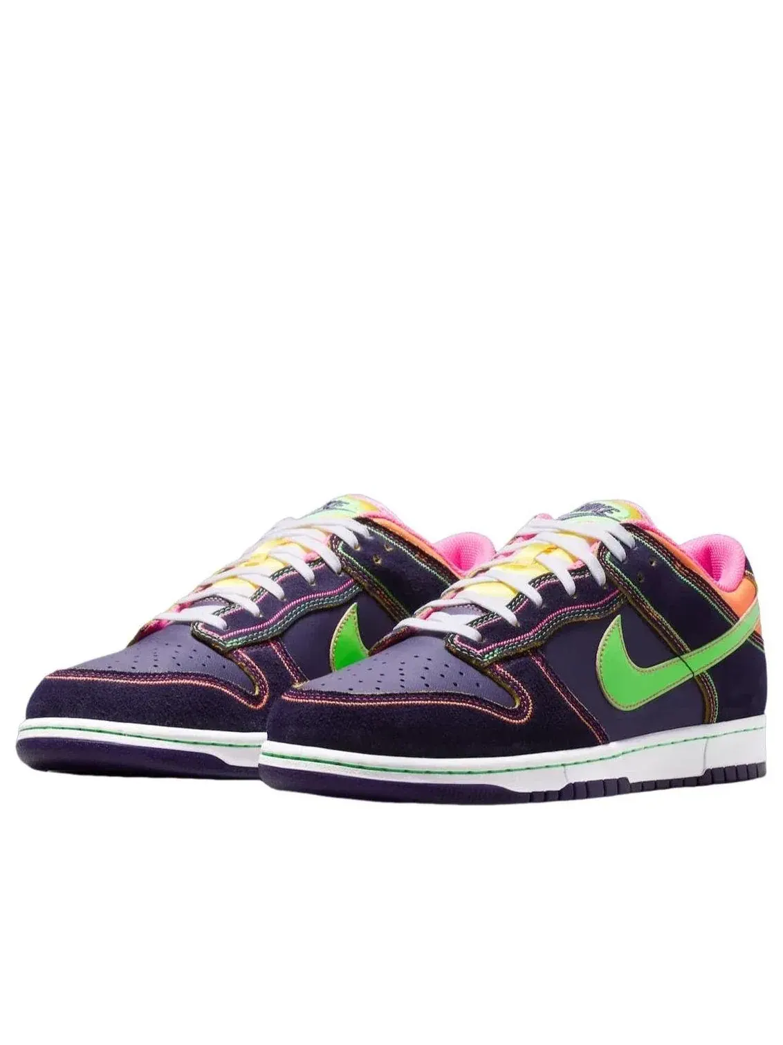 Кроссовки Nike Dunk Low 'Dynasty Purple' — изображение 2 из 5, фиолетовый