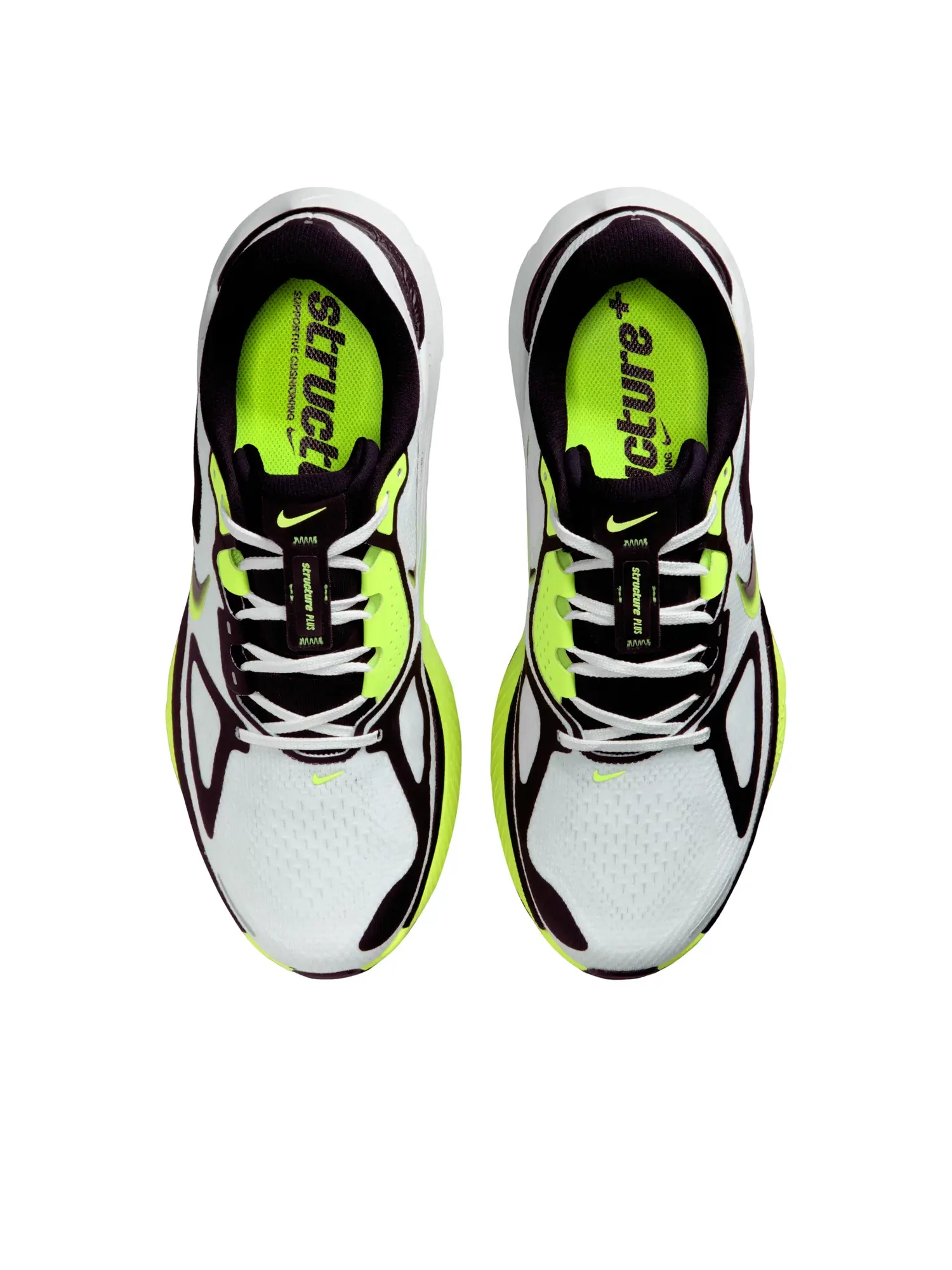 Кроссовки Nike Structure Plus 'White Black Volt' IR1816-100 — изображение 2 из 6, белый