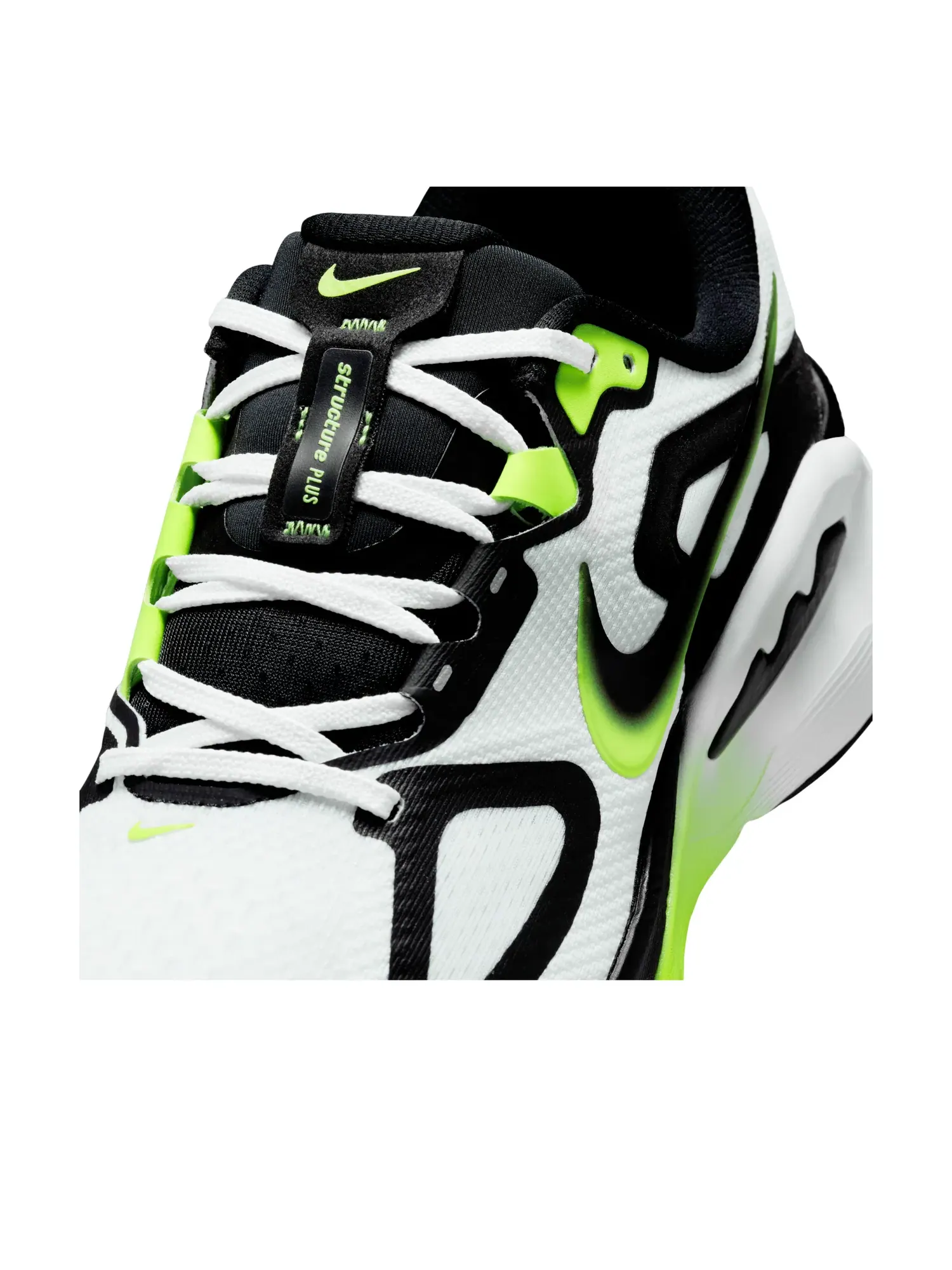 Кроссовки Nike Structure Plus 'White Black Volt' IR1816-100 — изображение 5 из 6, белый