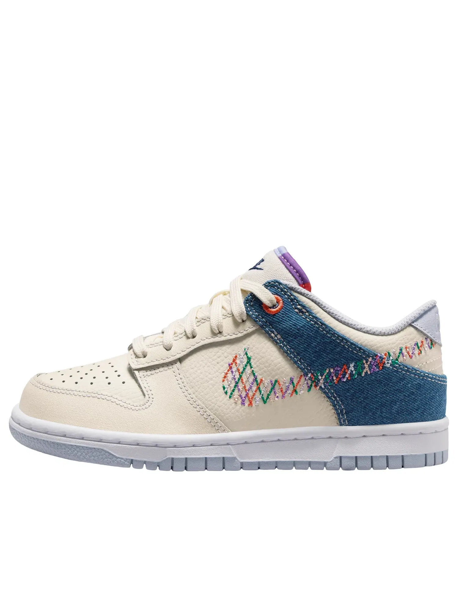 Кроссовки Nike Dunk Low 'Soft Pearl Blue Denim' IR1825-022 — изображение 1 из 6, бежевый