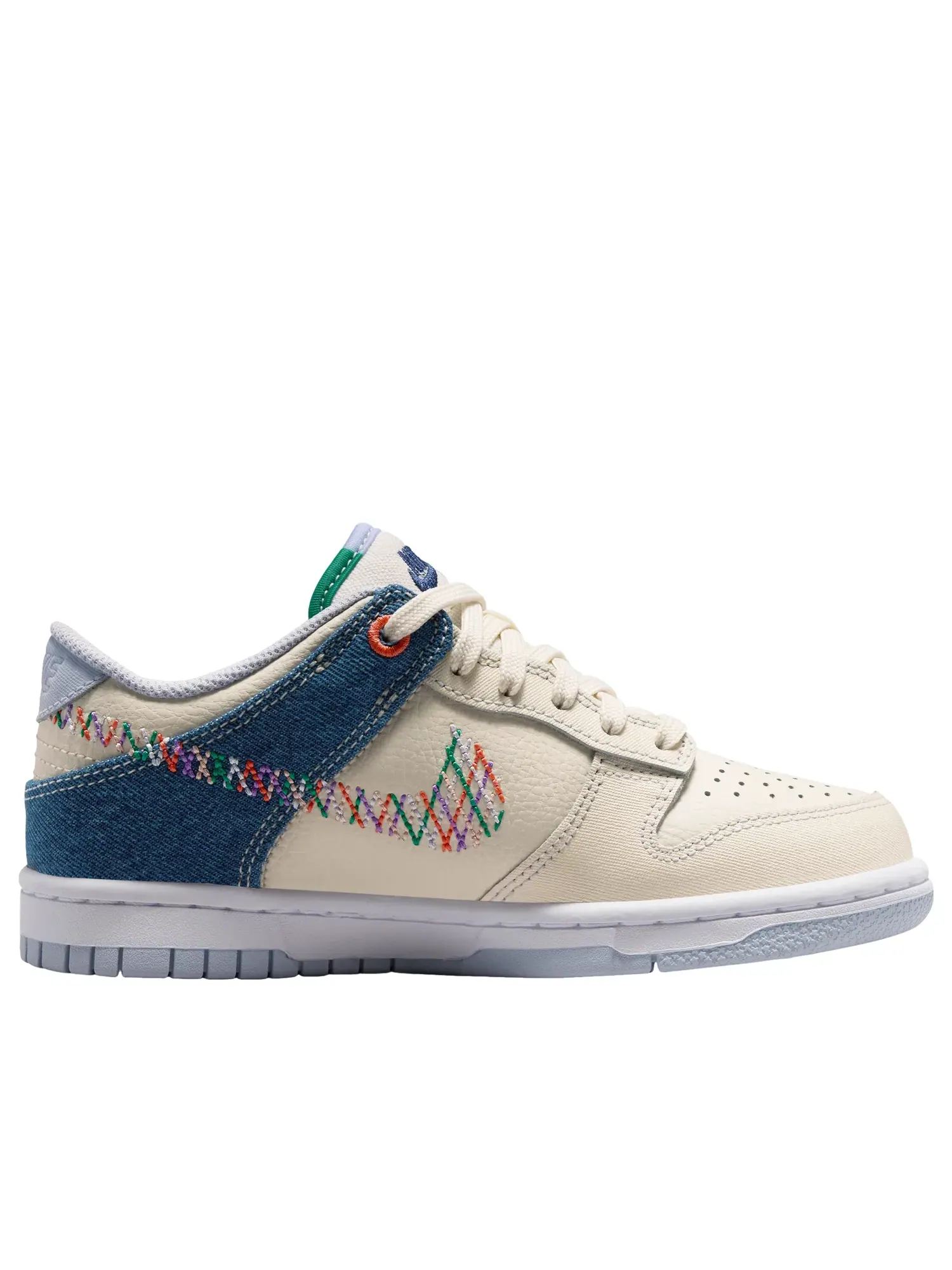 Кроссовки Nike Dunk Low 'Soft Pearl Blue Denim' IR1825-022 — изображение 6 из 6, бежевый