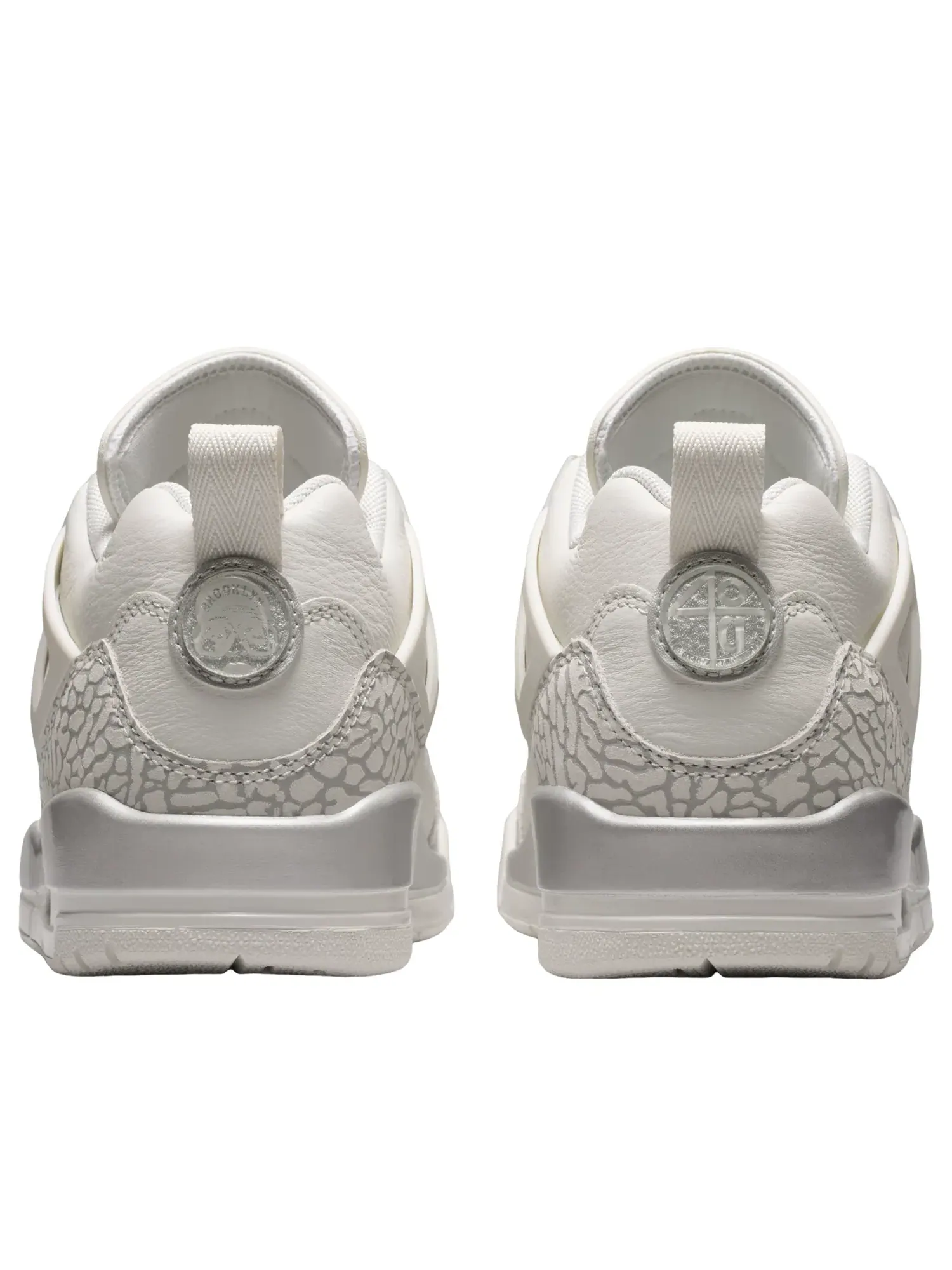 Кроссовки Air Jordan Spizike Low 'Swan Wolf Grey' IR1836-101 — изображение 4 из 7, серый