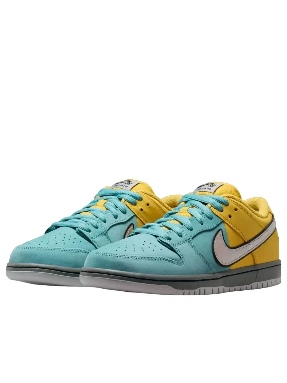 Кроссовки Nike SB Dunk Low 'Muni Fast Pass' IR1888-700 — изображение 2 из 5, бирюзовый