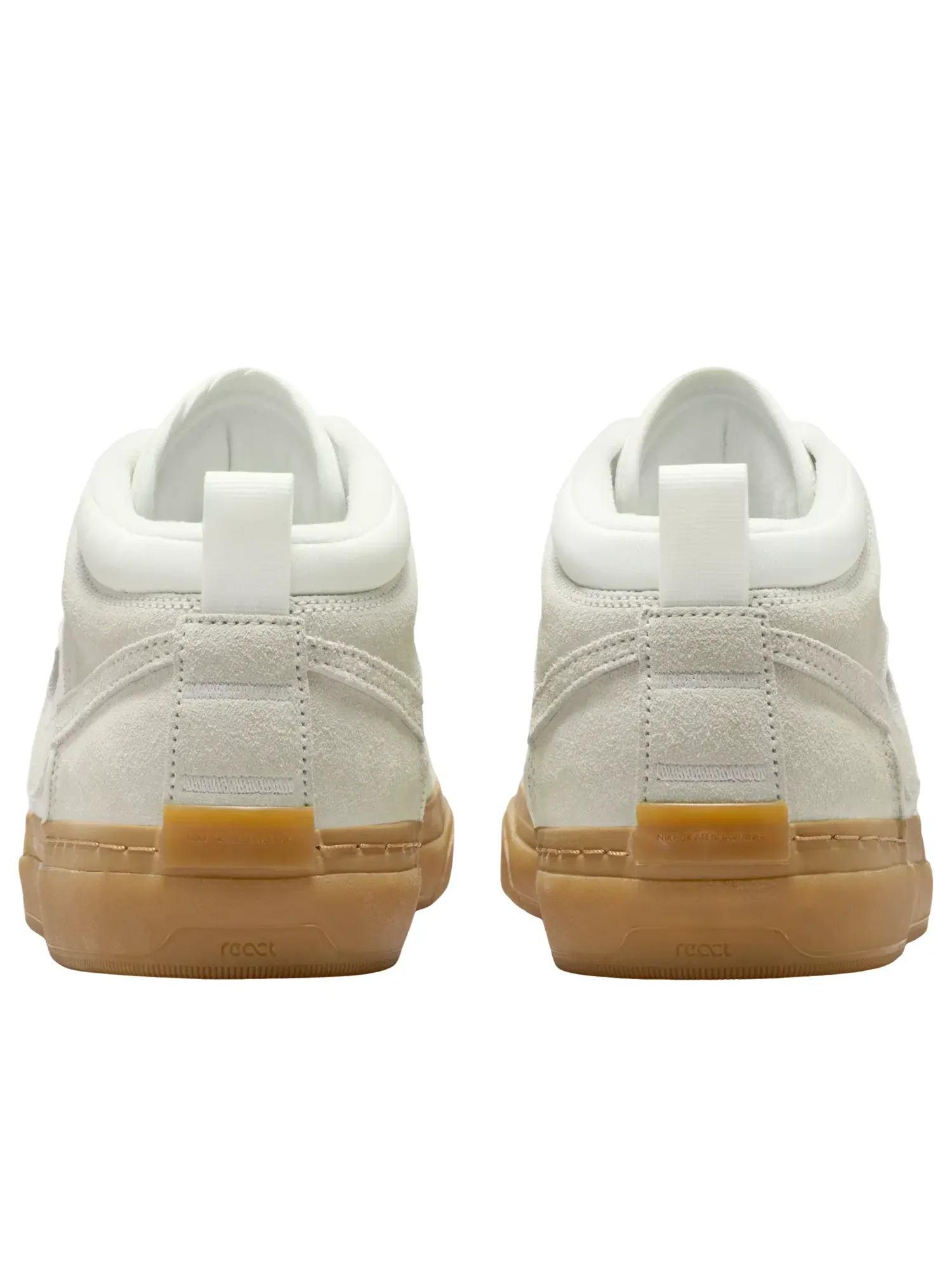 Кроссовки Nike SB React Leo 'Sail Gumlight Brown' IR1889-100 — изображение 3 из 6, бежевый