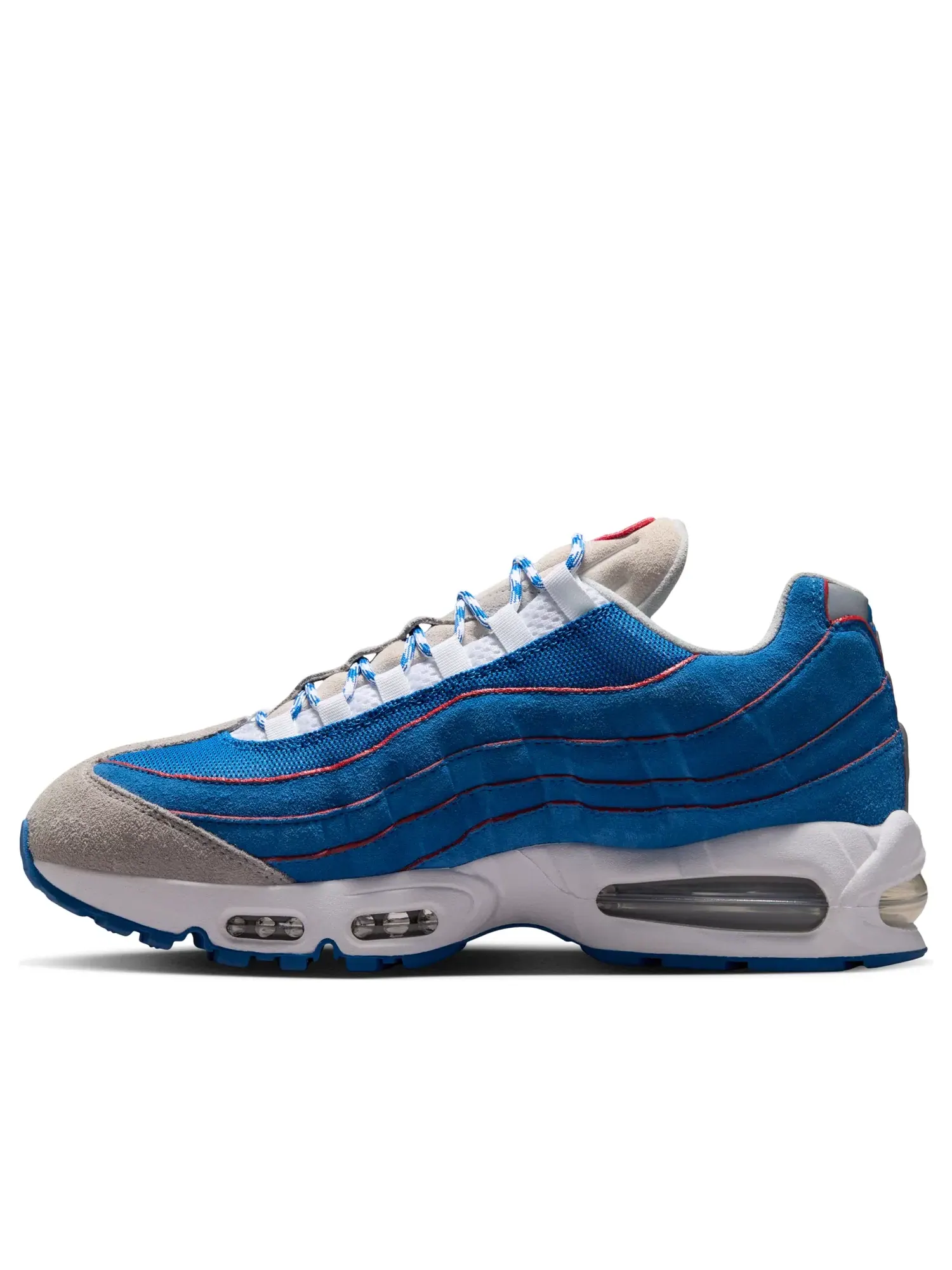 Мужские кроссовки с амортизацией Air Max 95 Nike — изображение 2 из 7, синий