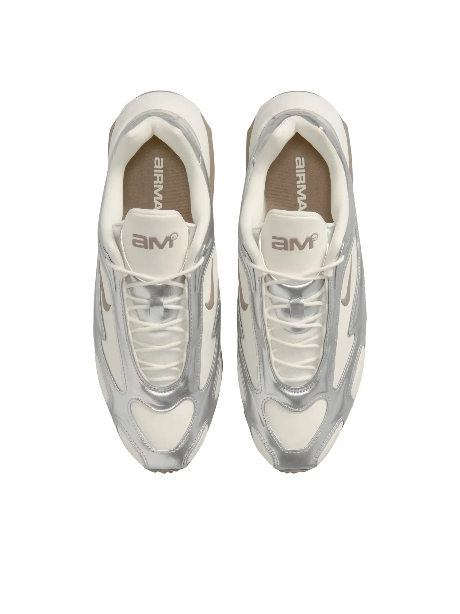 Кроссовки Nike Air Max Muse 'Mink Brown Metallic Silver' IR1967-095 — изображение 2 из 6, серебряный