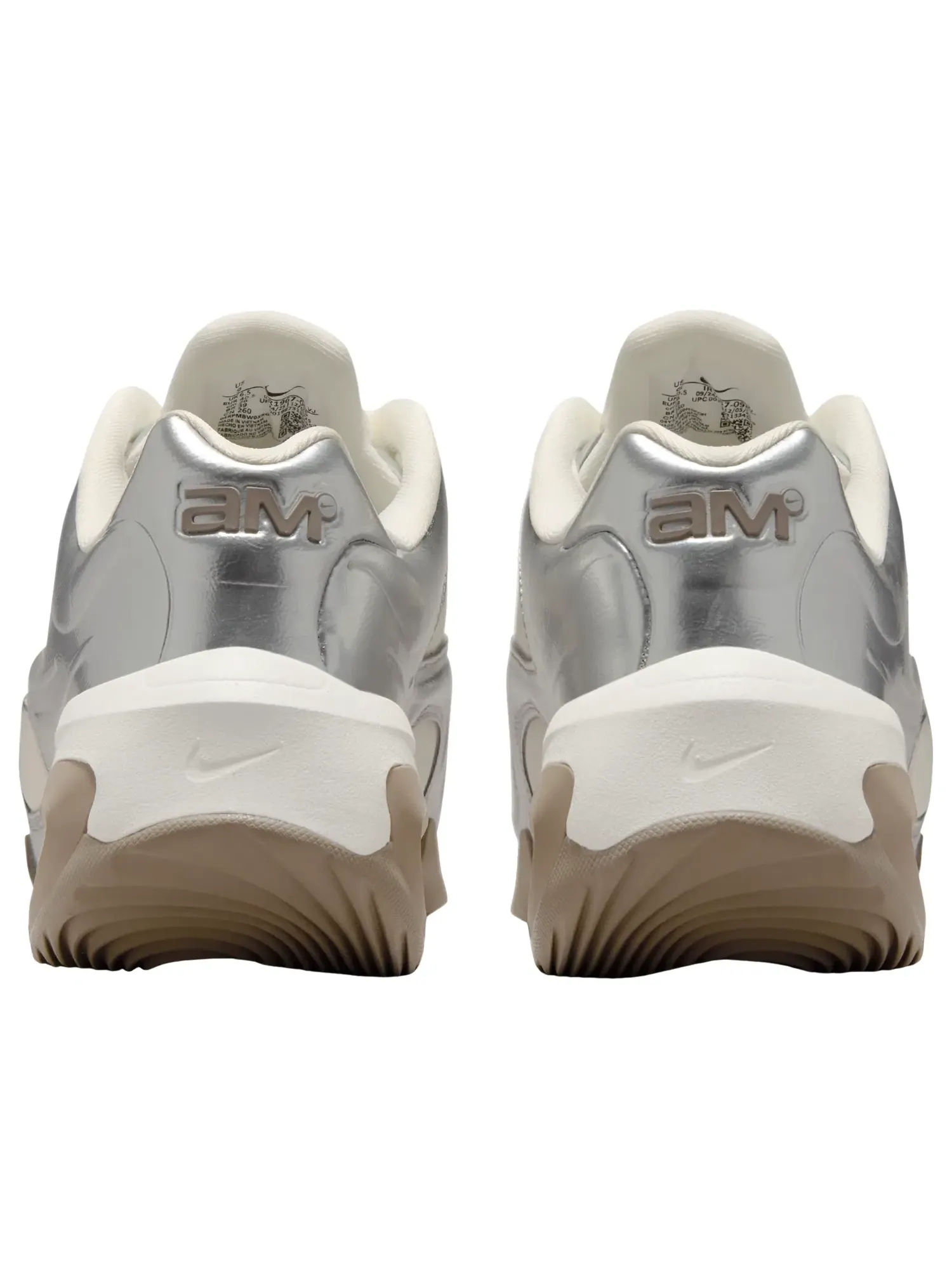 Кроссовки Nike Air Max Muse 'Mink Brown Metallic Silver' IR1967-095 — изображение 3 из 6, серебряный