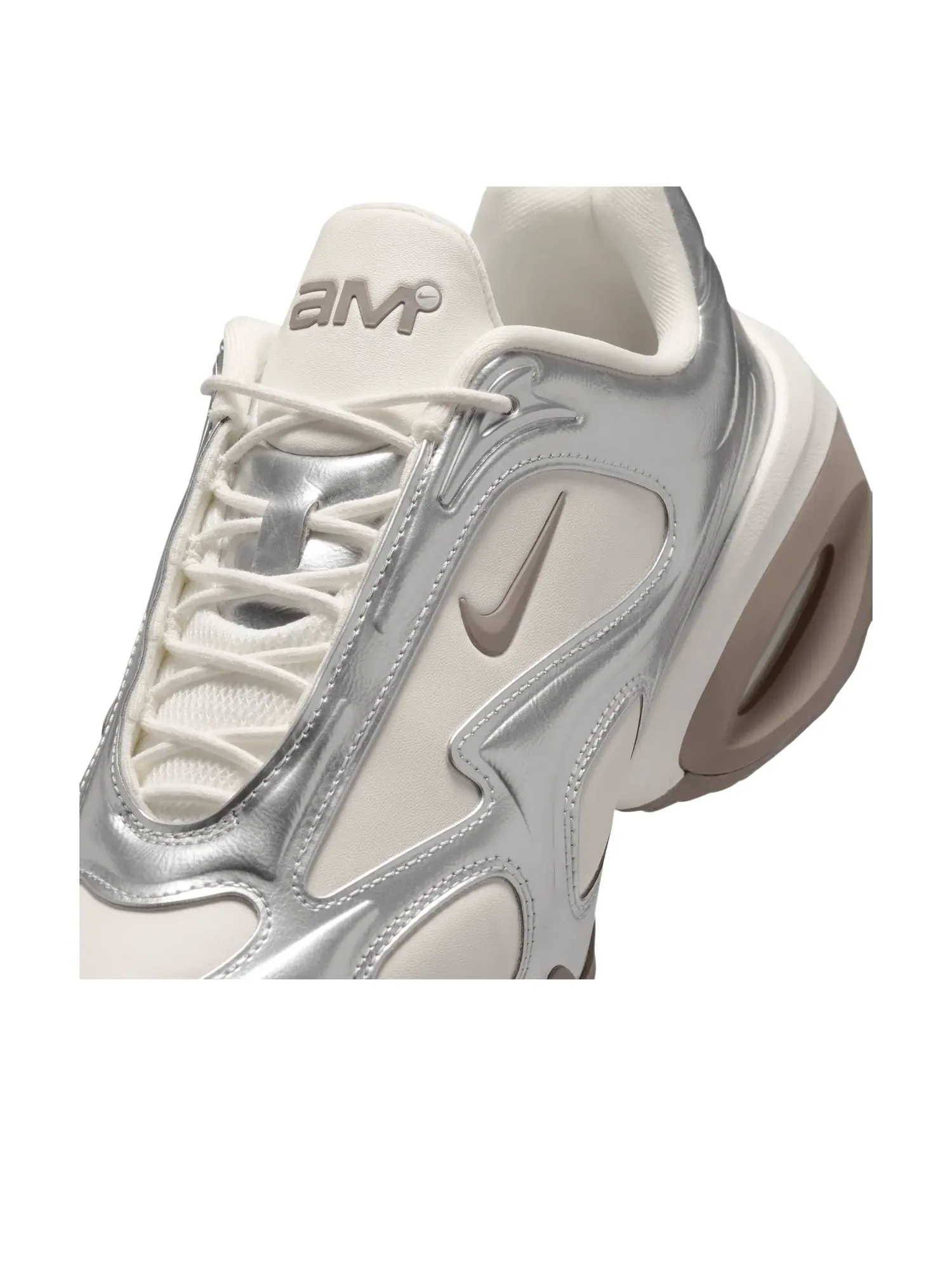 Кроссовки Nike Air Max Muse 'Mink Brown Metallic Silver' IR1967-095 — изображение 5 из 6, серебряный