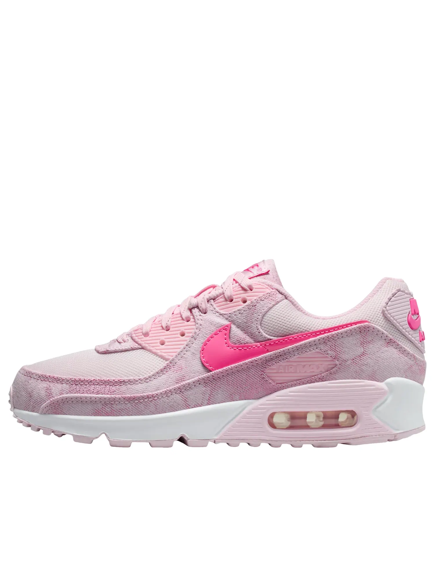 Кроссовки Nike Air Max 90 'Pink Denim' IR1975-663 — изображение 1 из 6, розовый