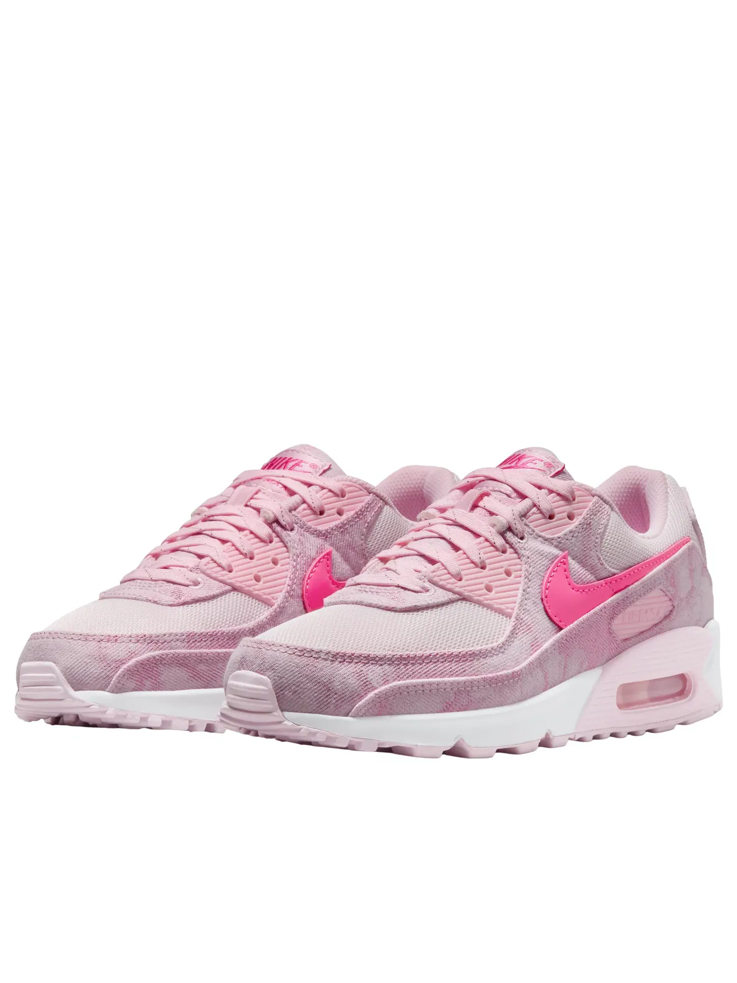 Кроссовки Nike Air Max 90 'Pink Denim' IR1975-663 — изображение 4 из 6, розовый