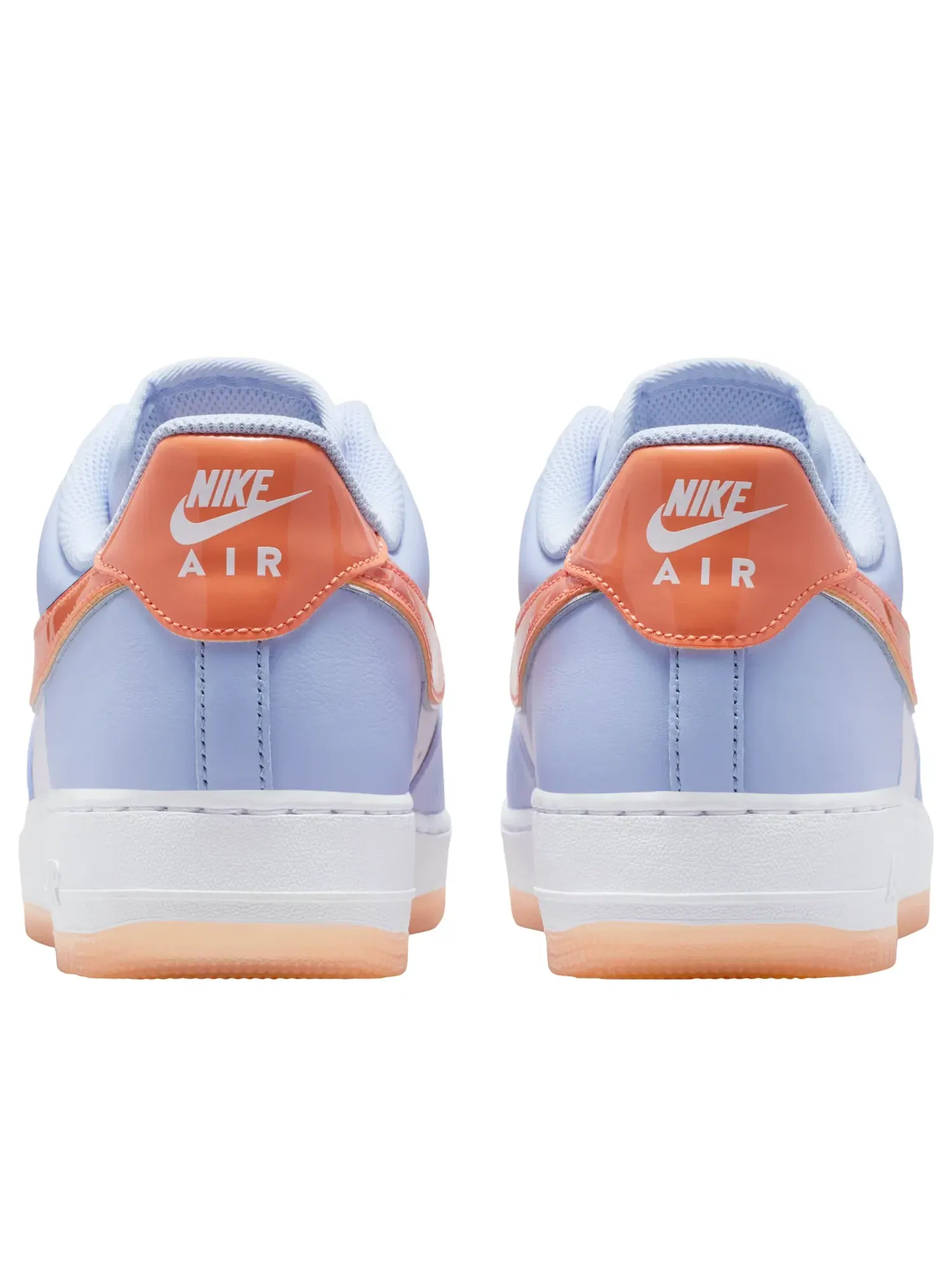 Кроссовки Nike Air Force 1 '07 'Hydrogen Blue Orange Frost' IR1980-407 — изображение 4 из 7, синий