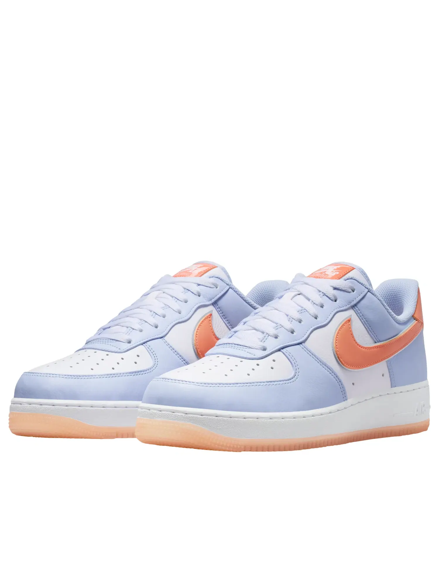 Кроссовки Nike Air Force 1 '07 'Hydrogen Blue Orange Frost' IR1980-407 — изображение 5 из 7, синий