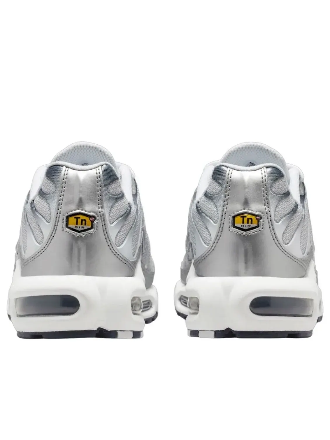 Кроссовки (WMNS) Nike Air Max Plus 'Metallic Silver' — изображение 4 из 5, серебряный