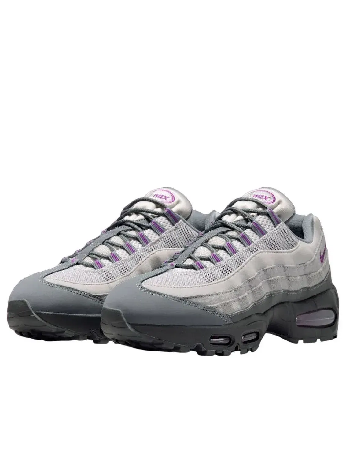 Кроссовки Nike Air Max 95 'Bold Berry' — изображение 2 из 5, серый
