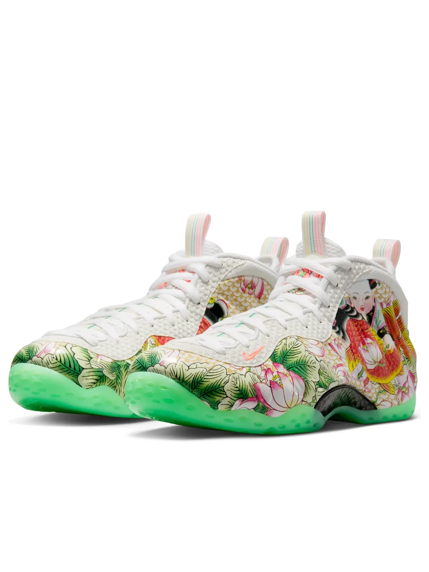 Кроссовки Nike Air Foamposite One Premium 'Tianjin 2.0' IR2078-100 — изображение 4 из 7, белый