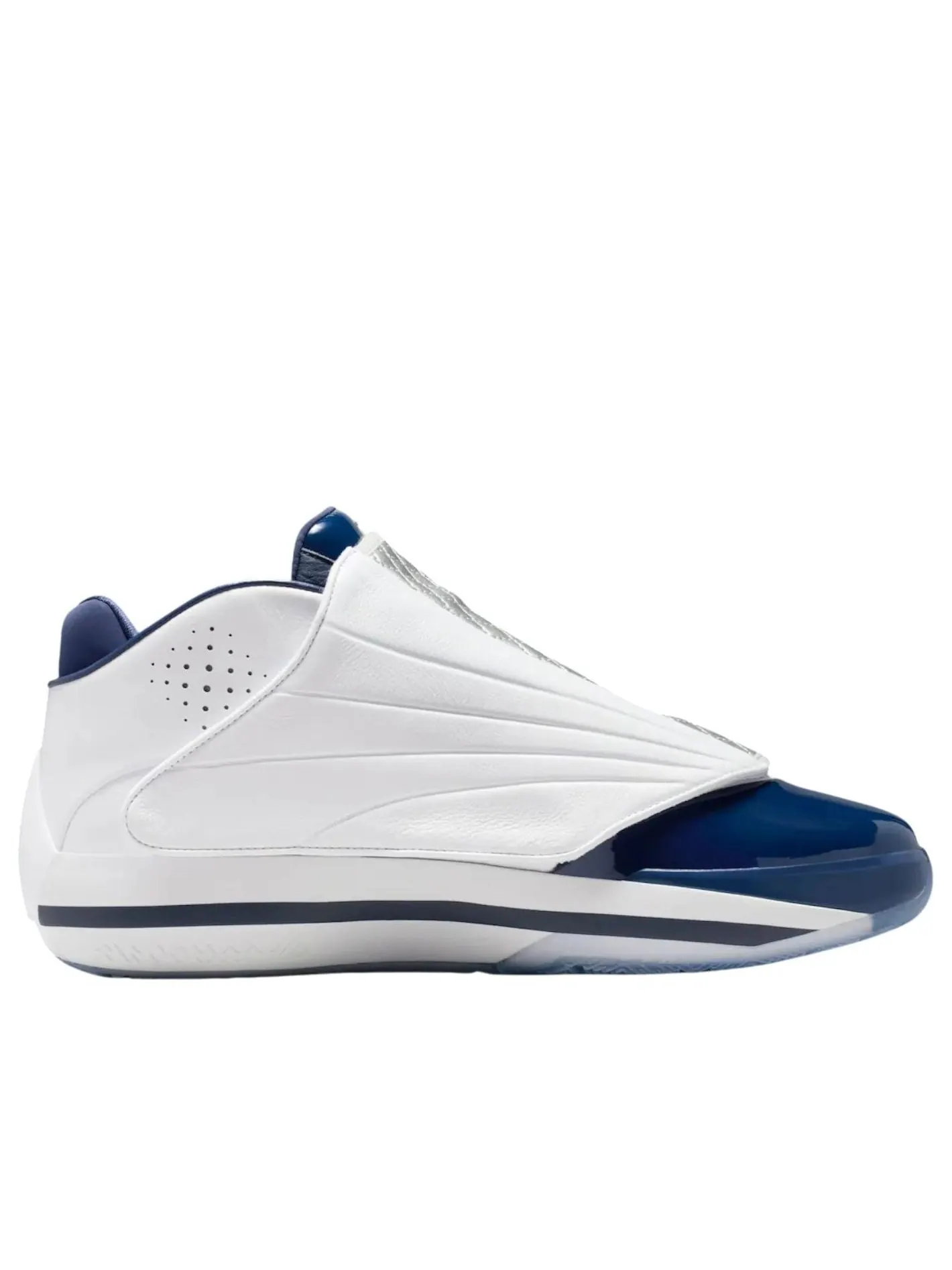 Кроссовки Air Jordan 4016 'White Midnight Navy' — изображение 2 из 6, белый