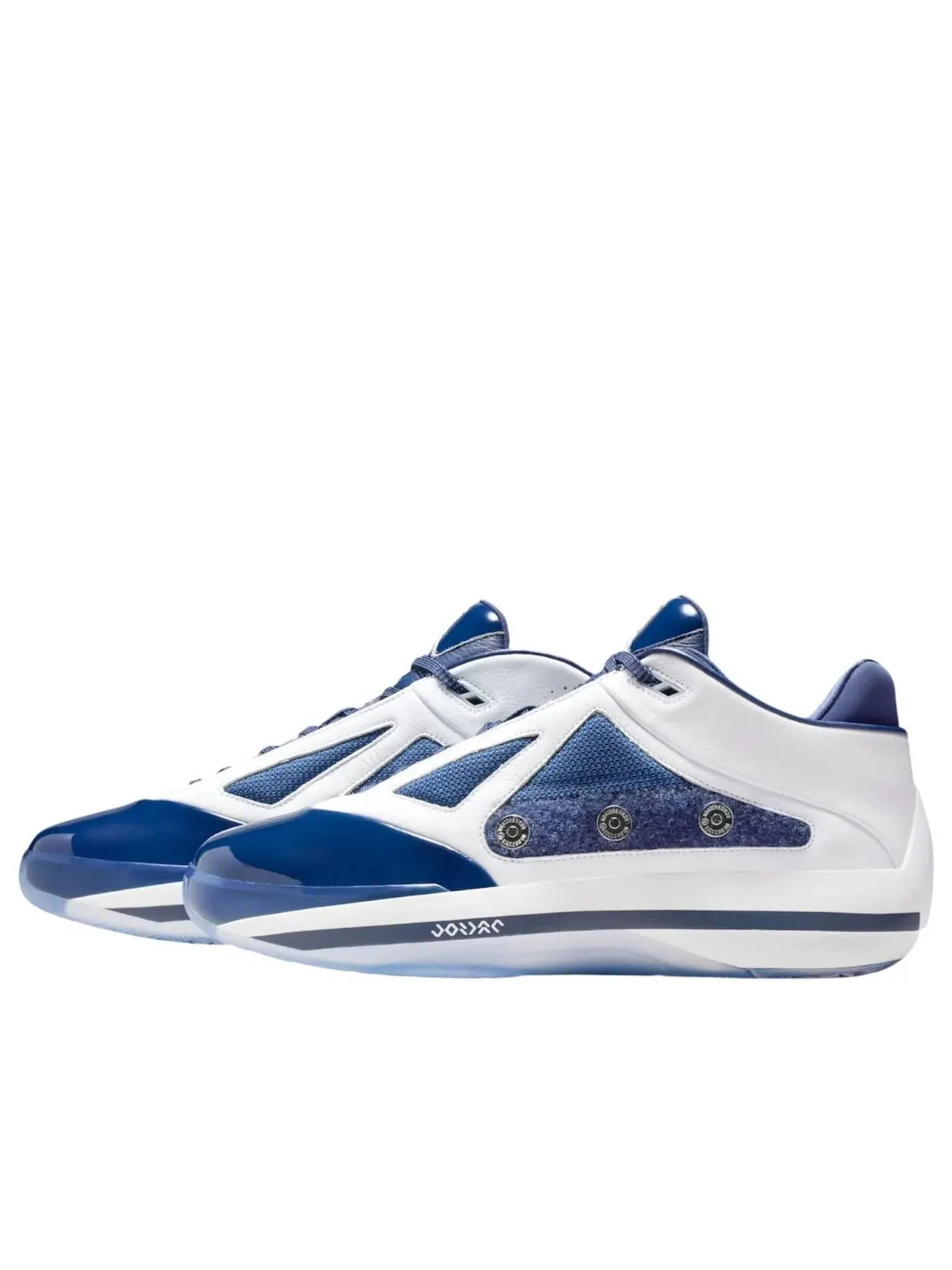Кроссовки Air Jordan 4016 'White Midnight Navy' — изображение 3 из 6, белый