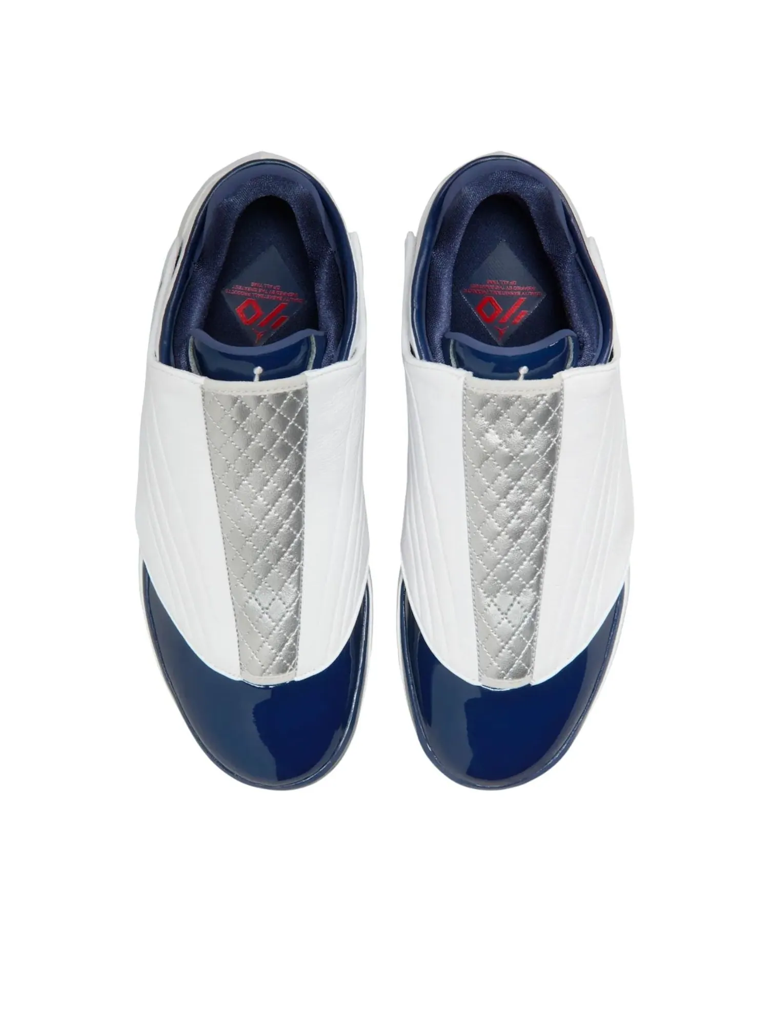 Кроссовки Air Jordan 4016 'White Midnight Navy' — изображение 5 из 6, белый